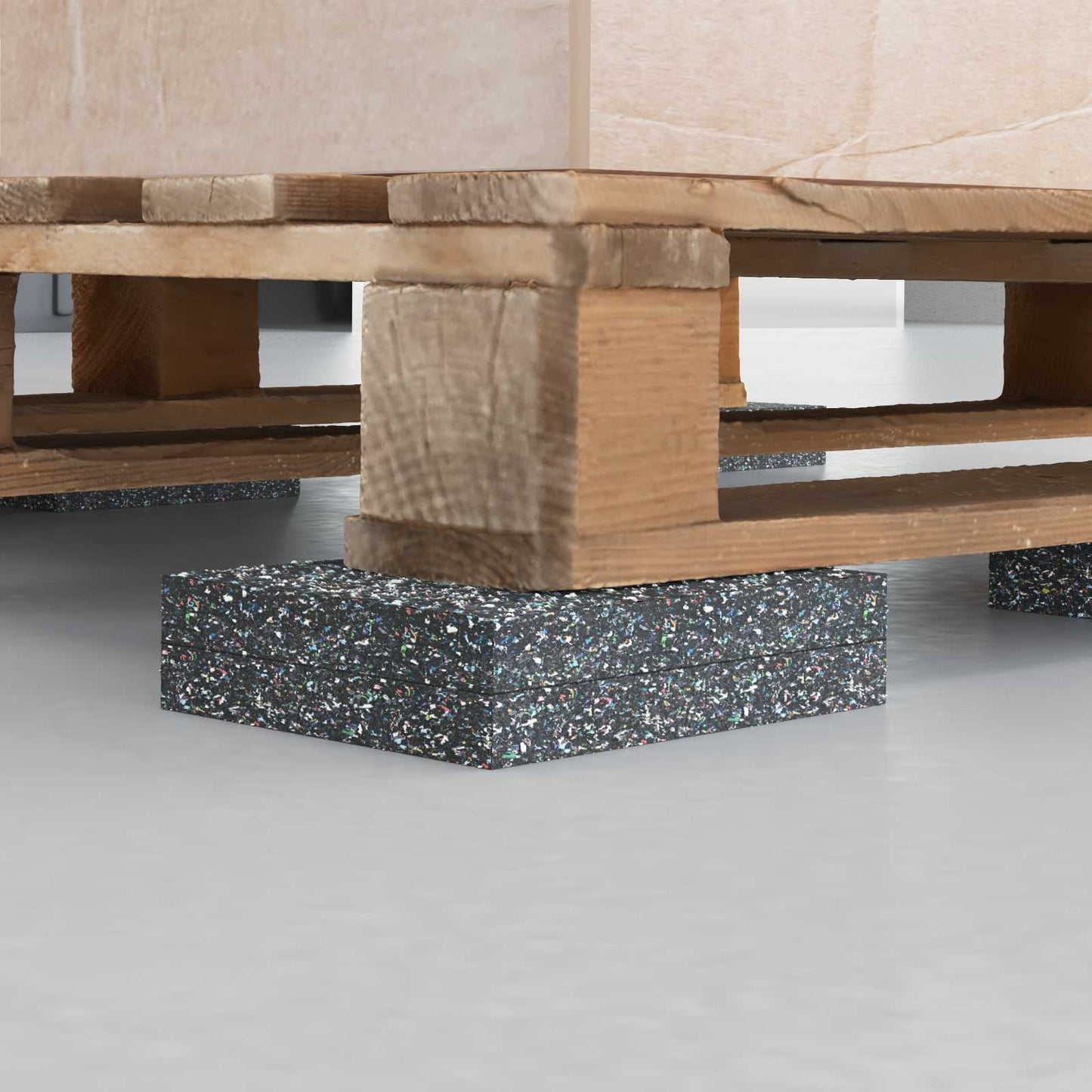 Rubber Granulate Roll Black 500 x 12 x 0.8 cm Rubber