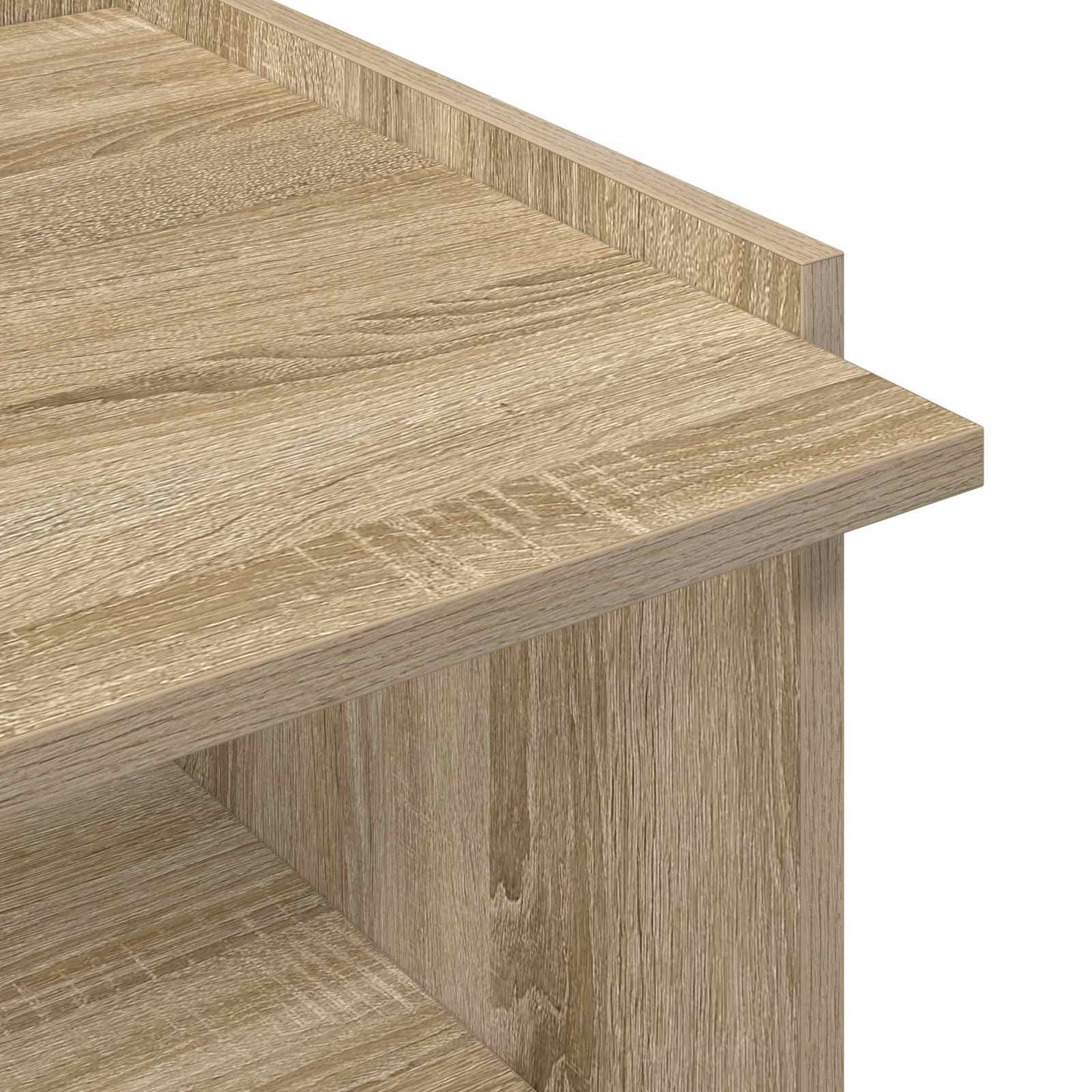 Coffee Table Sonoma Oak 90 x 50 x 33 cm Engineered Wood