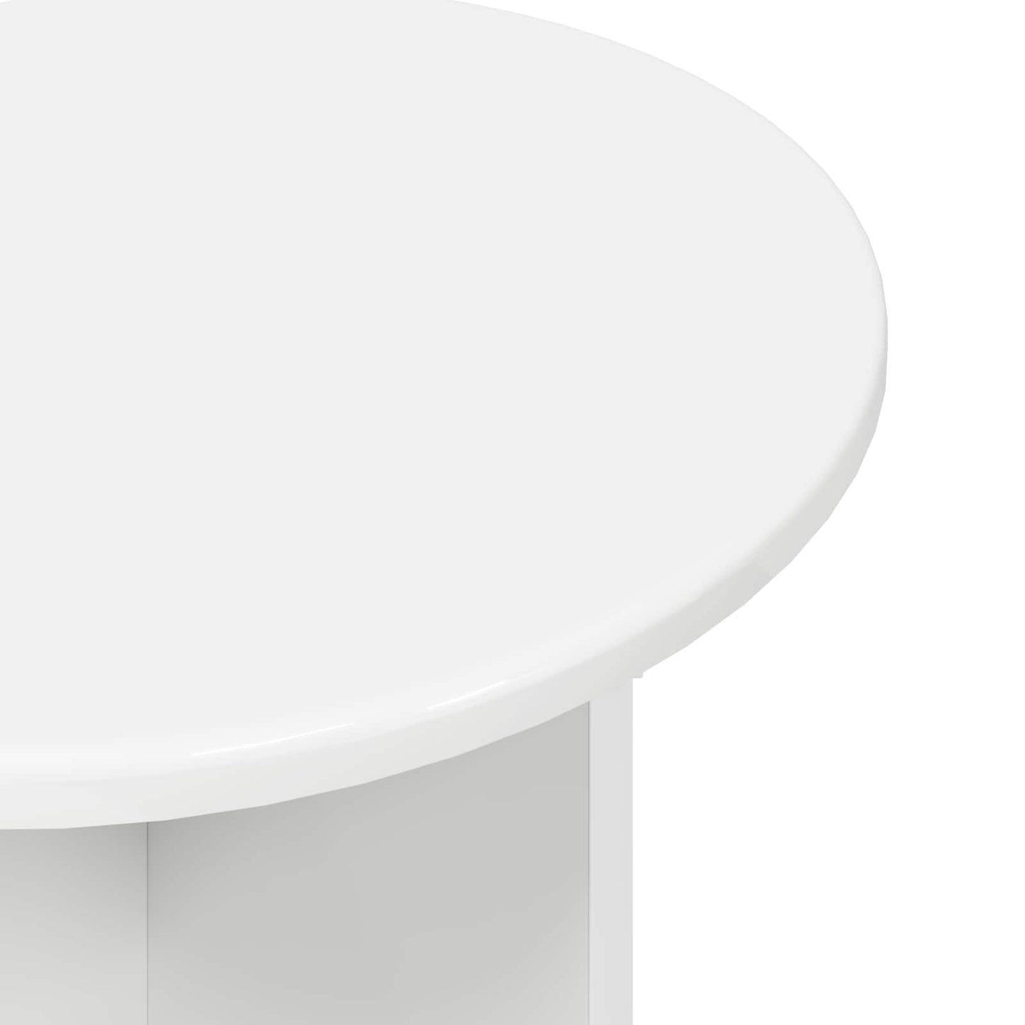 Side Table Set 2 pcs Ø 45 x 45 cm Engineered Wood