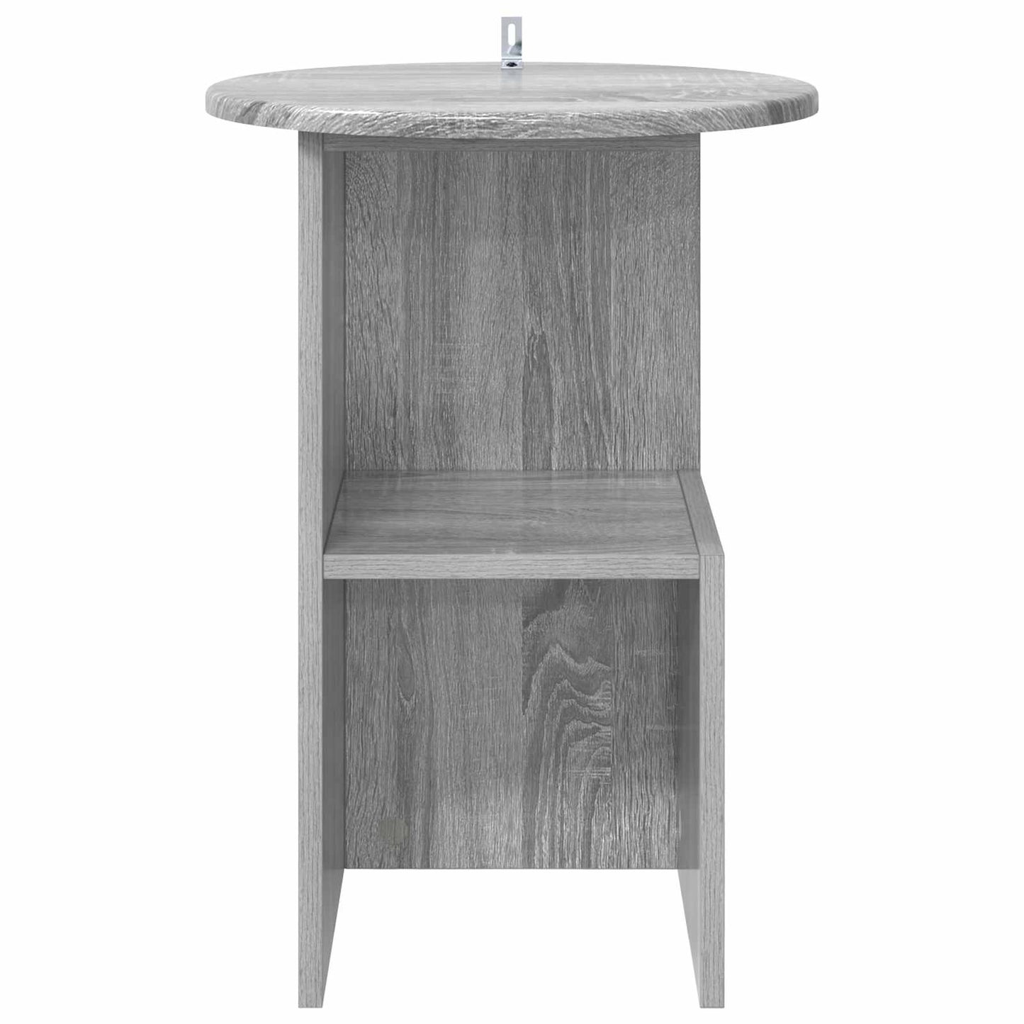 Side Table Grey Sonoma Ø 39.5 x 55 cm Engineered Wood