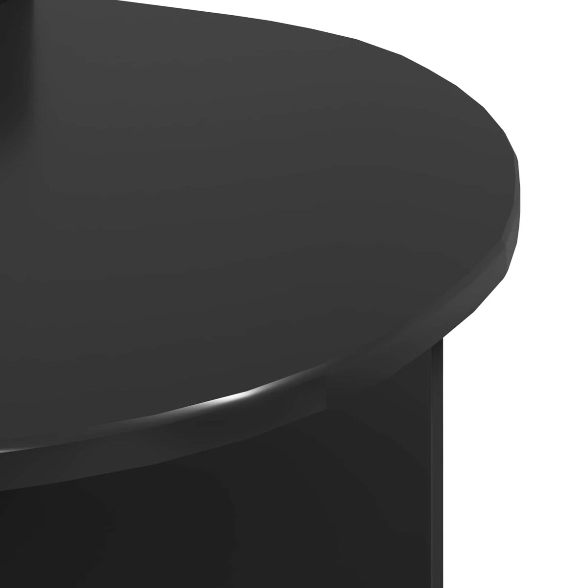Coffee Table Black 100 x 50 x 40 cm Engineered Wood