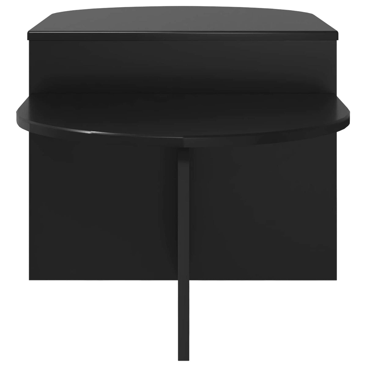 Coffee Table Black 100 x 50 x 40 cm Engineered Wood