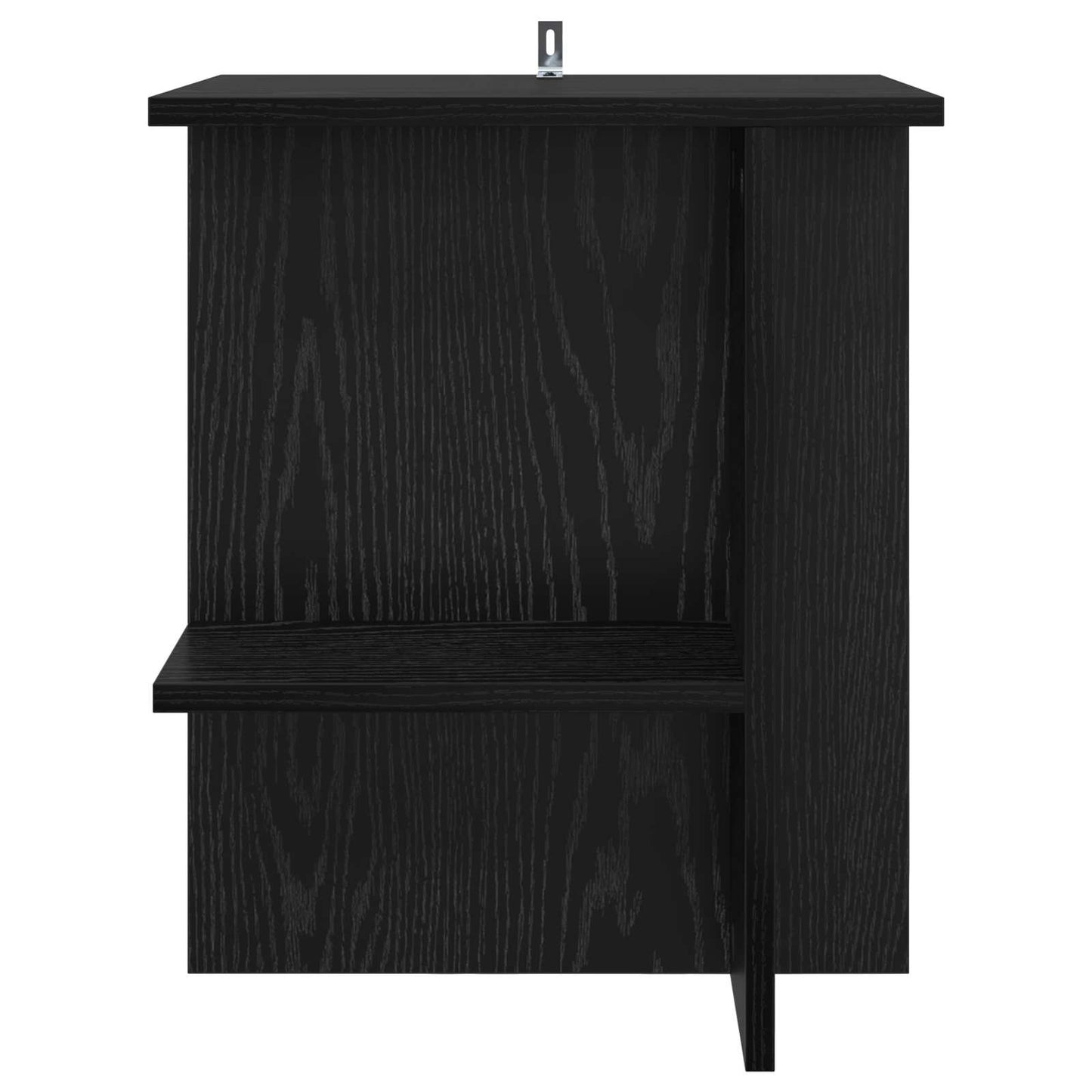 Coffee Table 2 pcs Black Oak 40 x 30 x 49 cm Engineered Wood