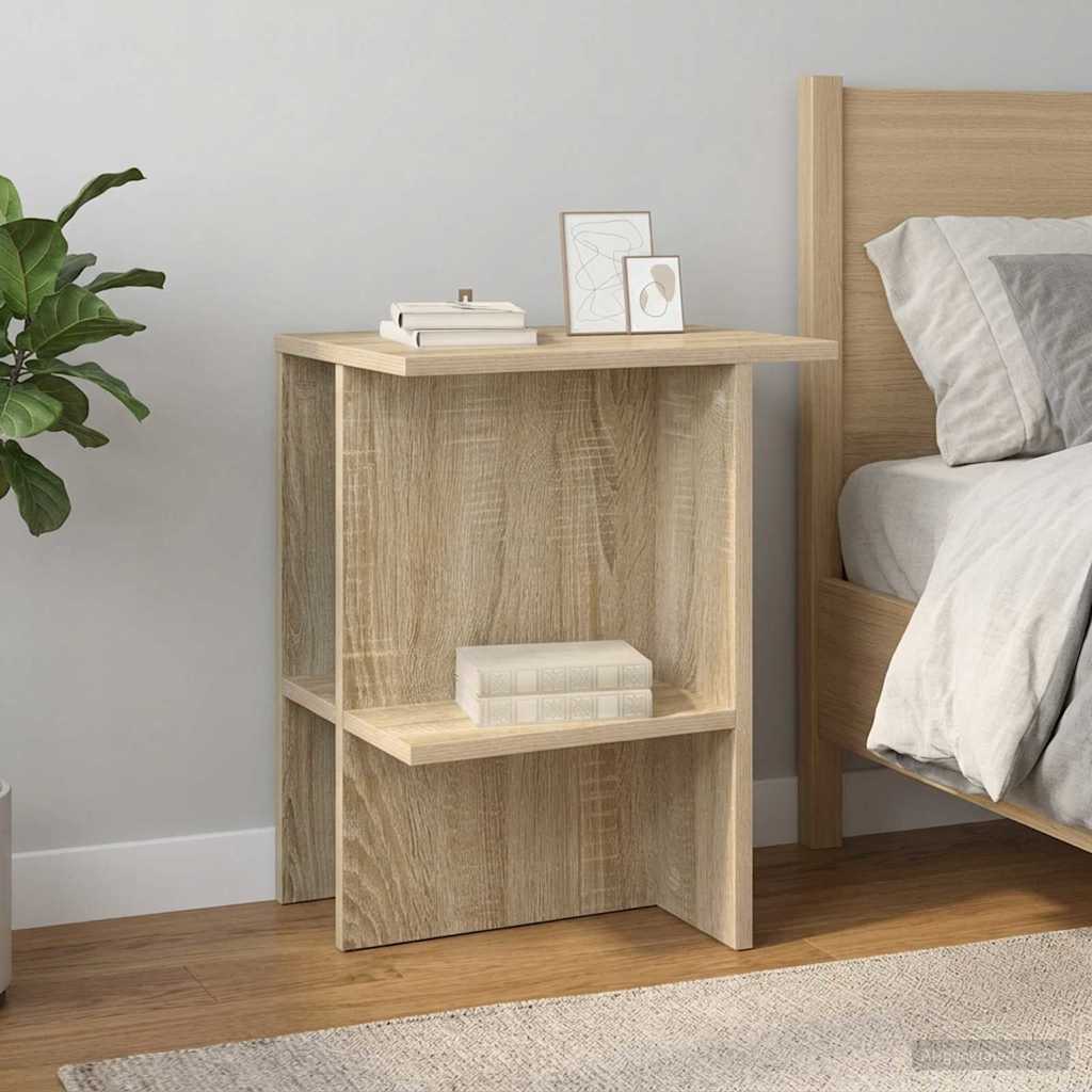 Coffee Table 2 pcs Sonoma Oak 40 x 30 x 49 cm Engineered Wood