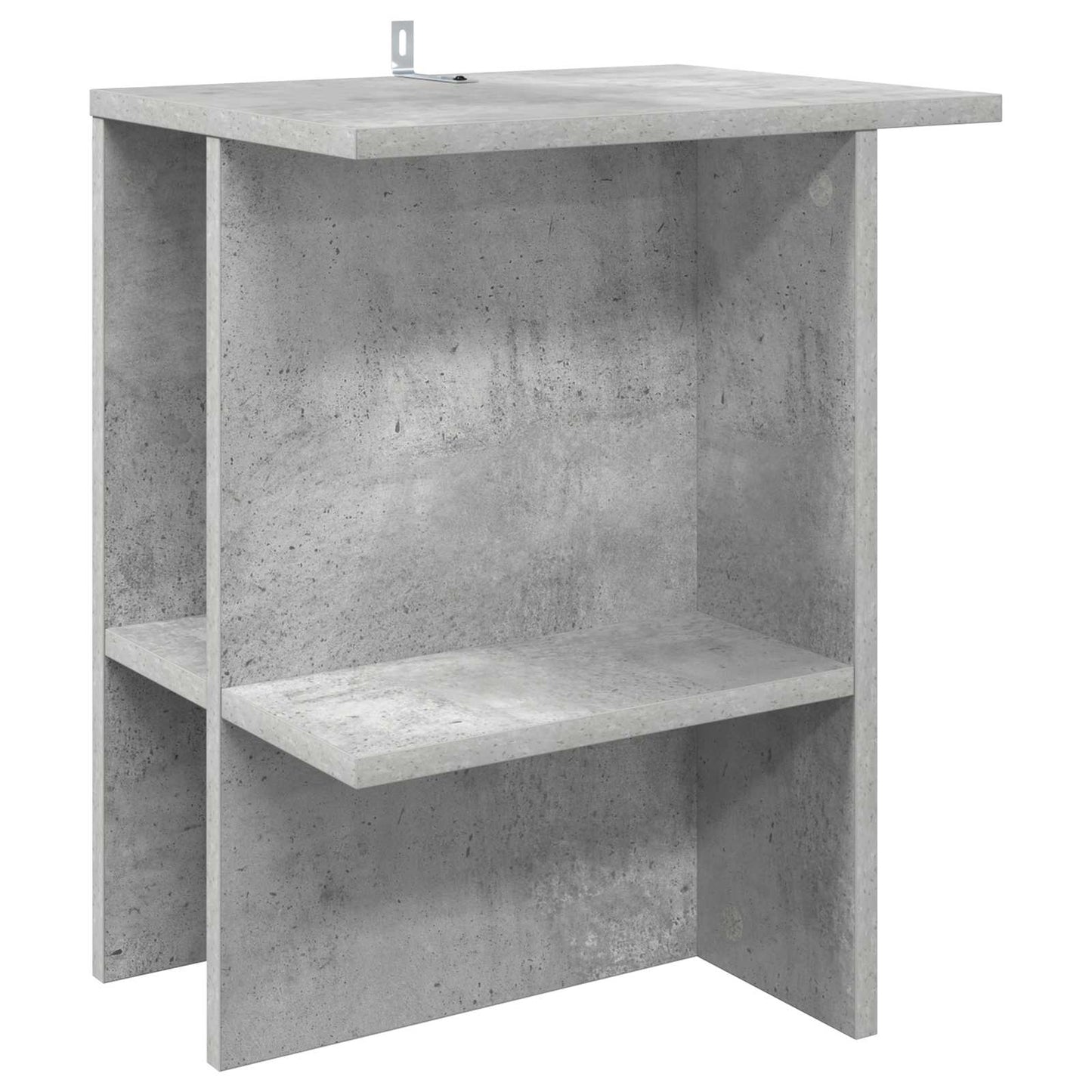 Coffee Table 2 pcs Concrete Grey 40 x 30 x 49 cm