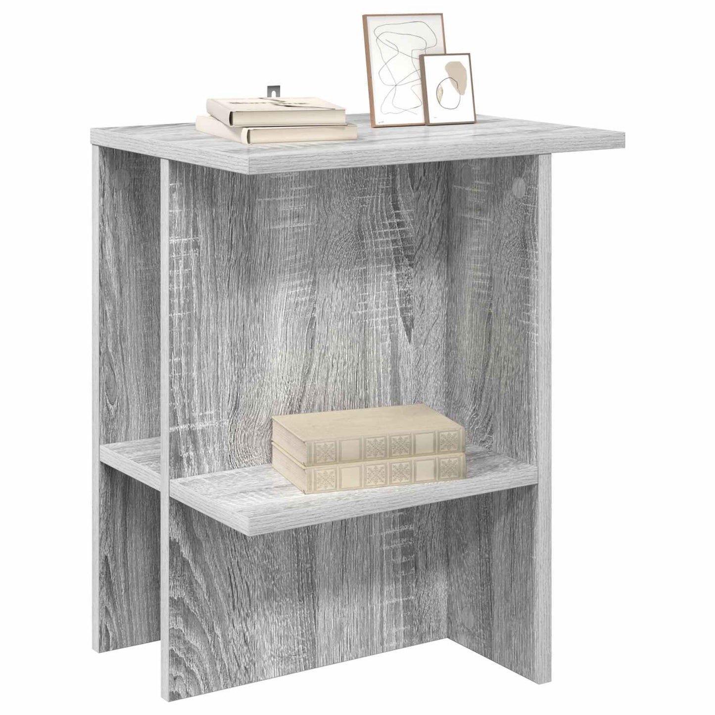 Coffee Table 2 pcs Grey Sonoma 40 x 30 x 49 cm Engineered Wood
