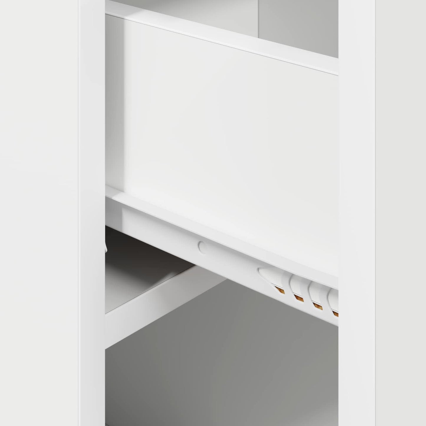 Bed Cabinet White 29 x 31.5 x 49 cm Engineered Wood
