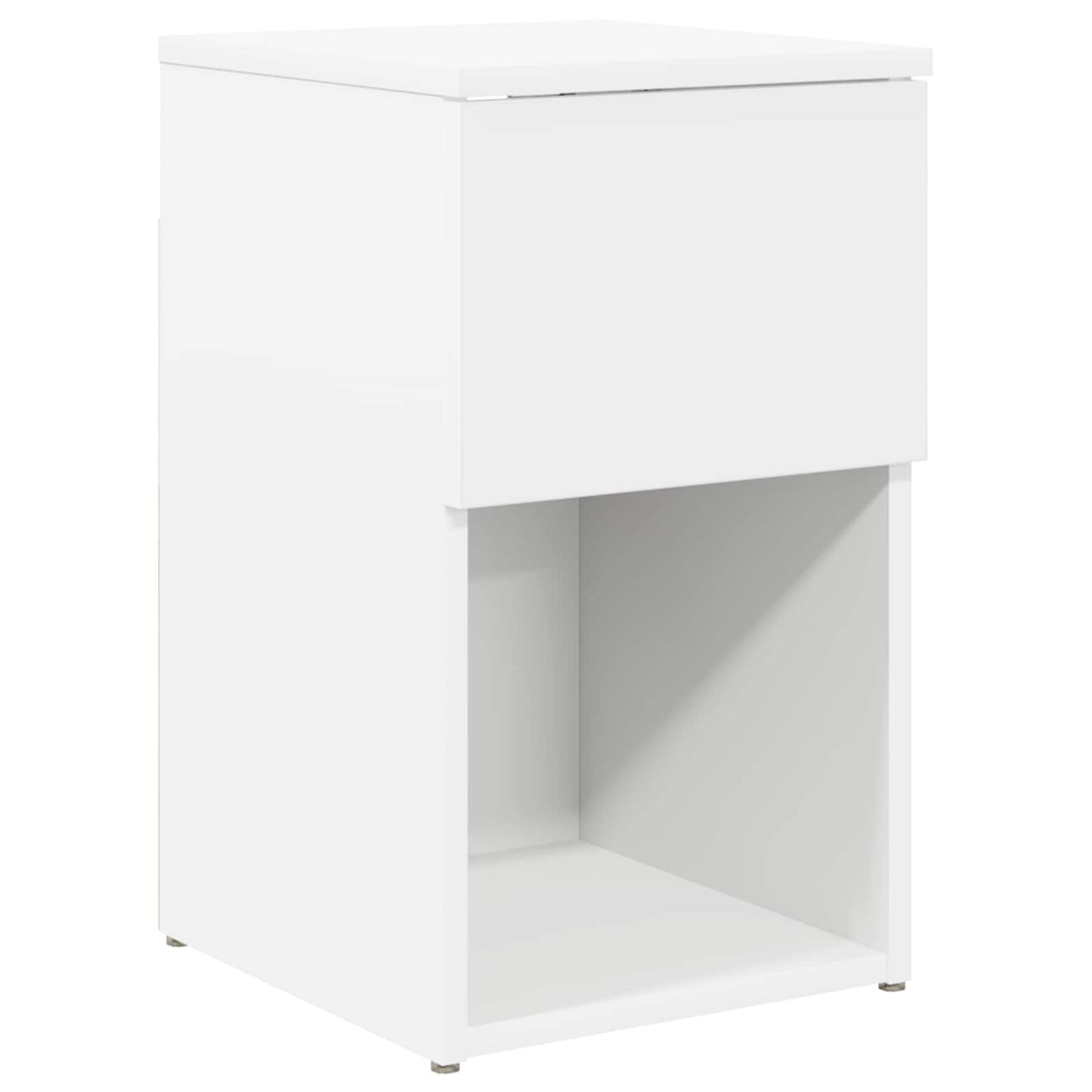 Bed Cabinet 2 pcs White 29 x 31.5 x 49 cm Engineered Wood