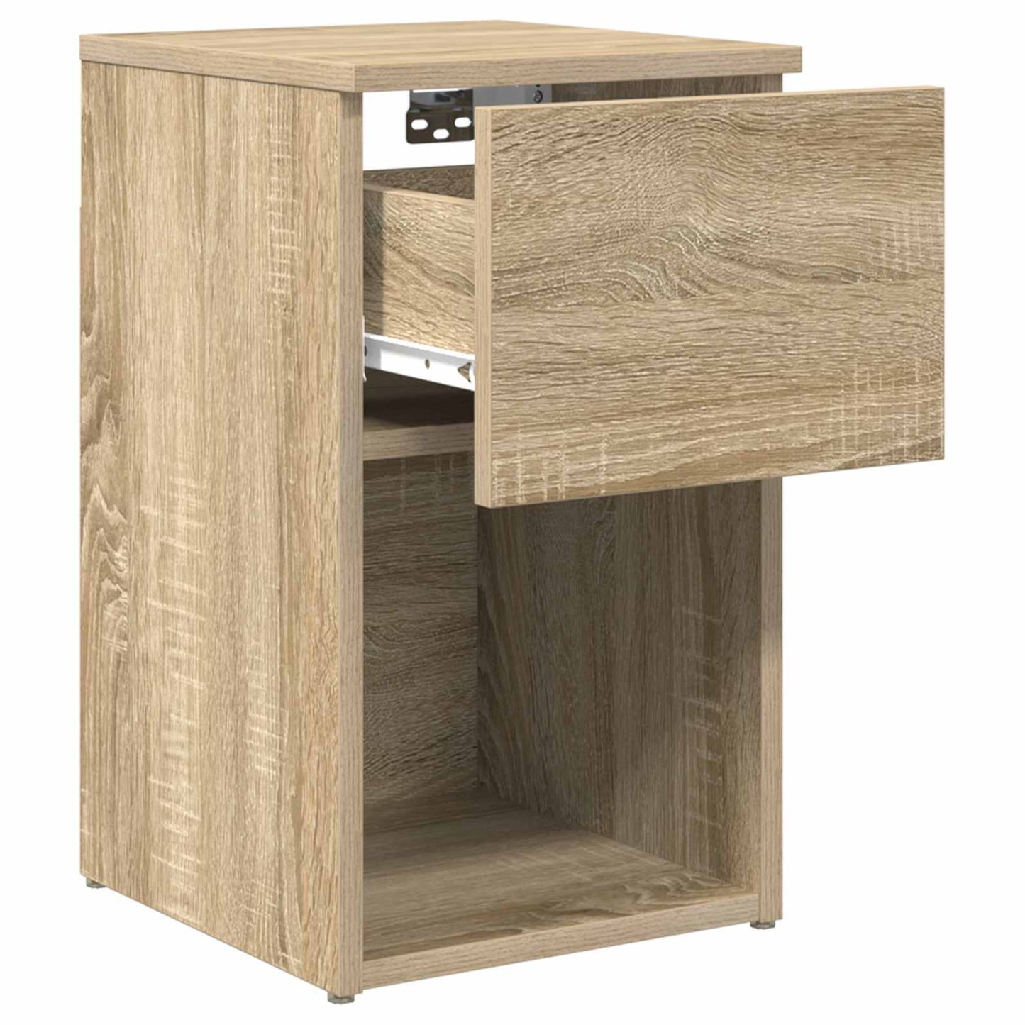 Bed Cabinet 2 pcs Sonoma Oak 29 x 31.5 x 49 cm Engineered Wood