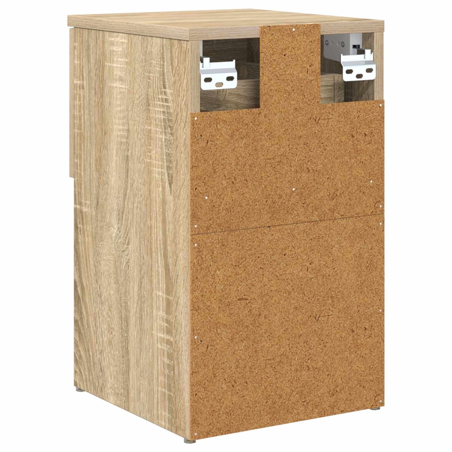 Bed Cabinet 2 pcs Sonoma Oak 29 x 31.5 x 49 cm Engineered Wood