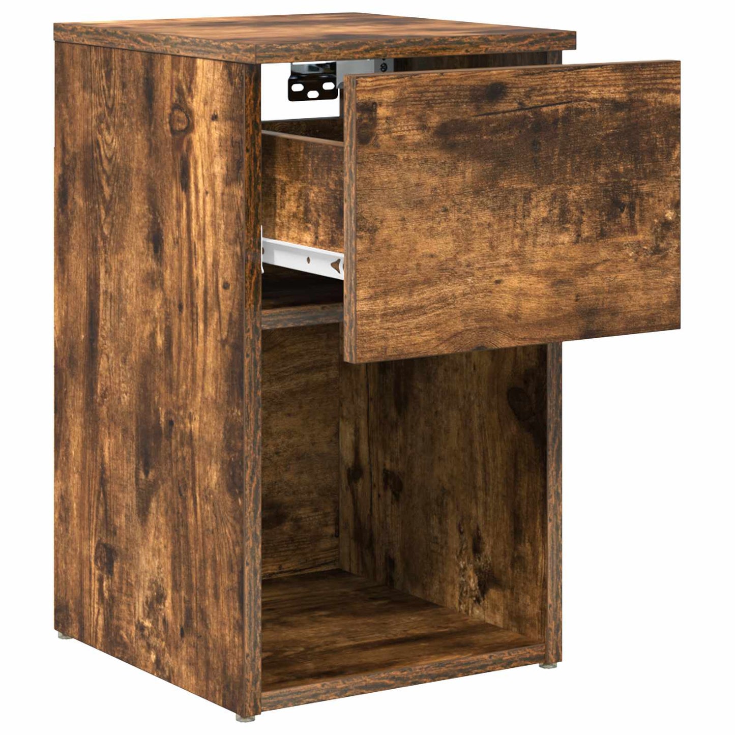 Bed Cabinet 2 pcs Smoked Oak 29 x 31.5 x 49 cm Engineered Wood