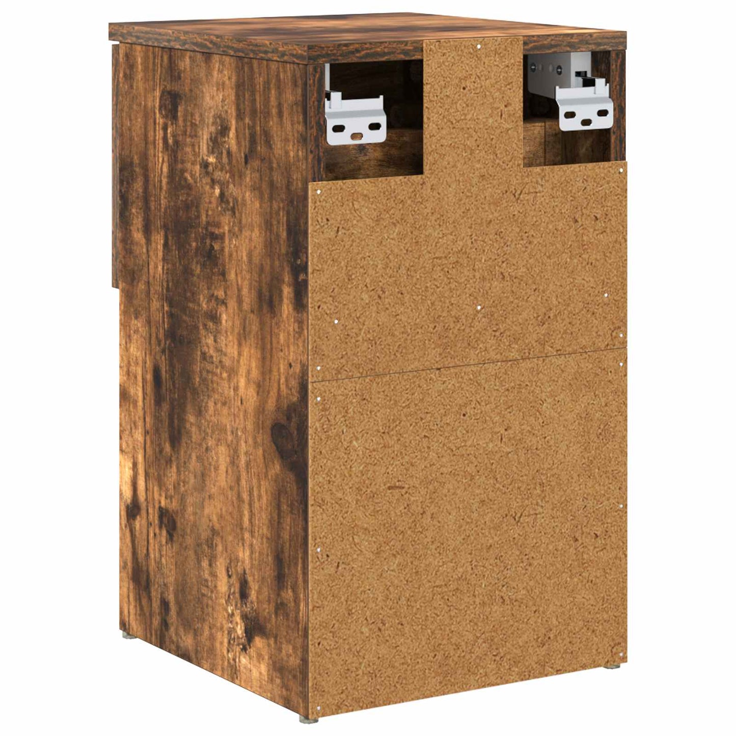Bed Cabinet 2 pcs Smoked Oak 29 x 31.5 x 49 cm Engineered Wood