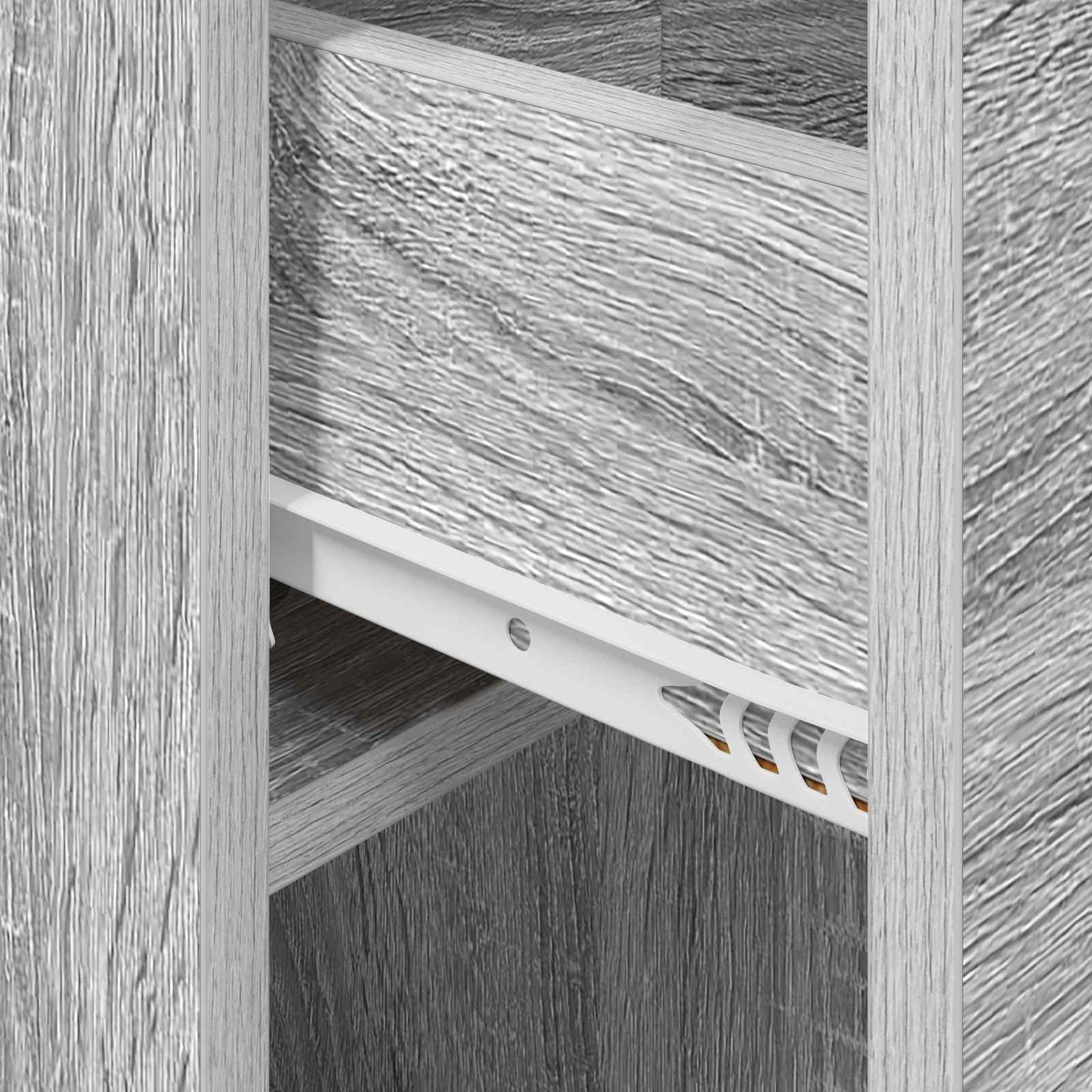 Bed Cabinet Grey Sonoma 29 x 31.5 x 49 cm Engineered Wood