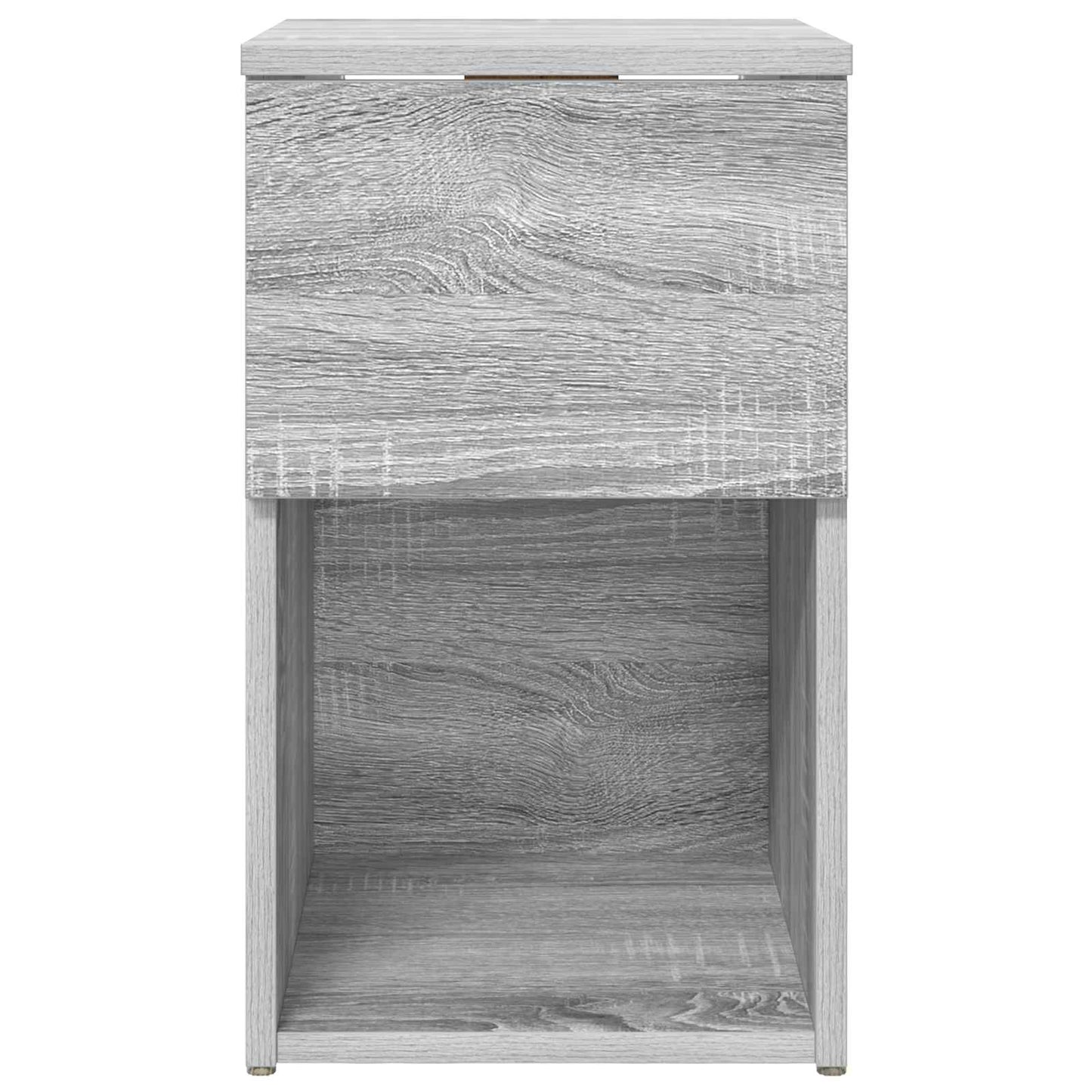 Bed Cabinet Grey Sonoma 29 x 31.5 x 49 cm Engineered Wood