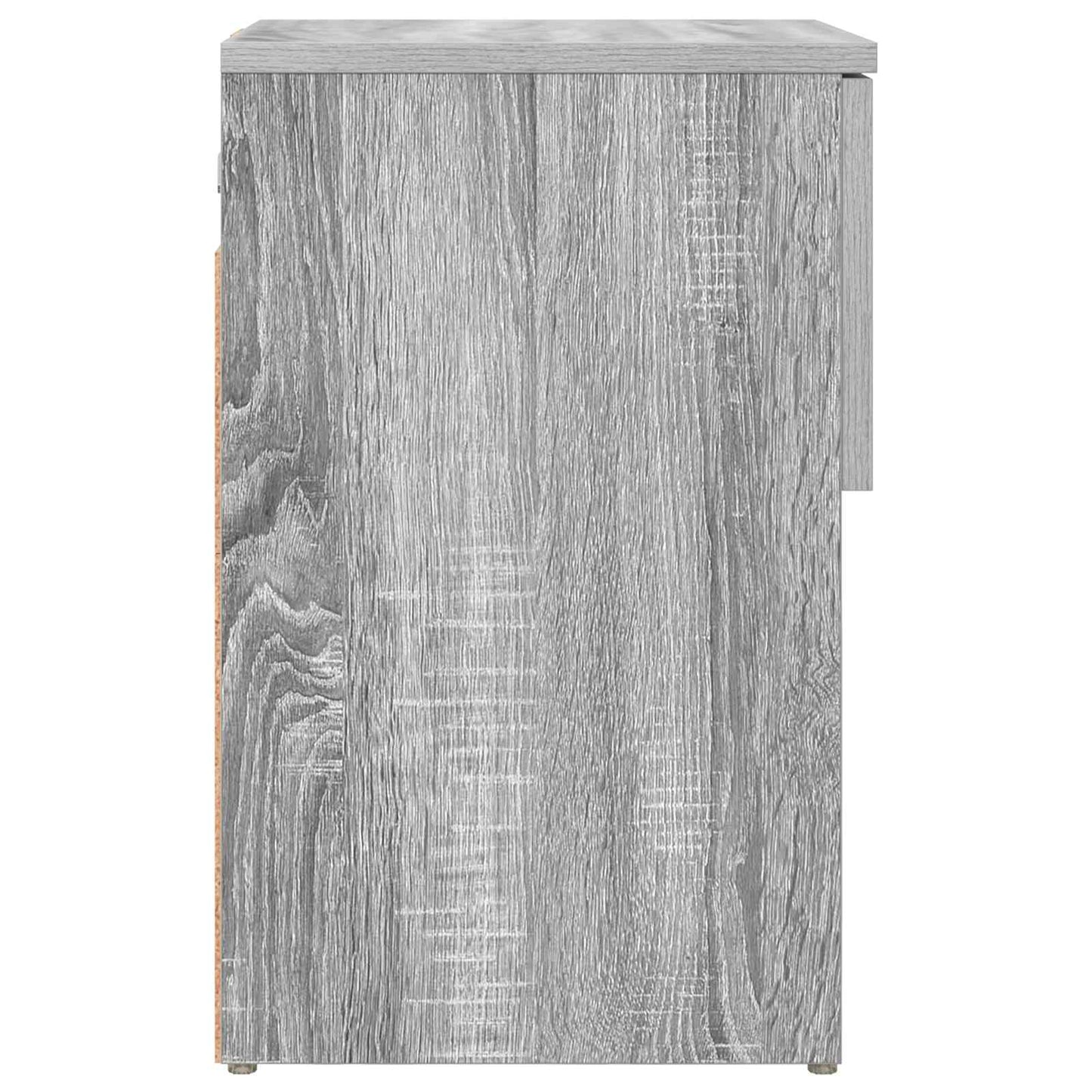 Bed Cabinet Grey Sonoma 29 x 31.5 x 49 cm Engineered Wood