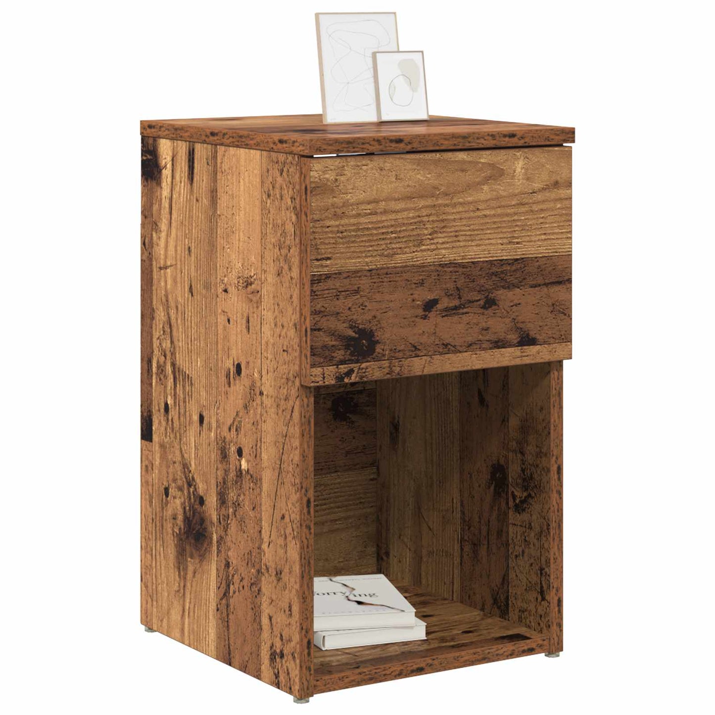Bed Cabinet 2 pcs Old Wood 29 x 31.5 x 49 cm Engineered Wood