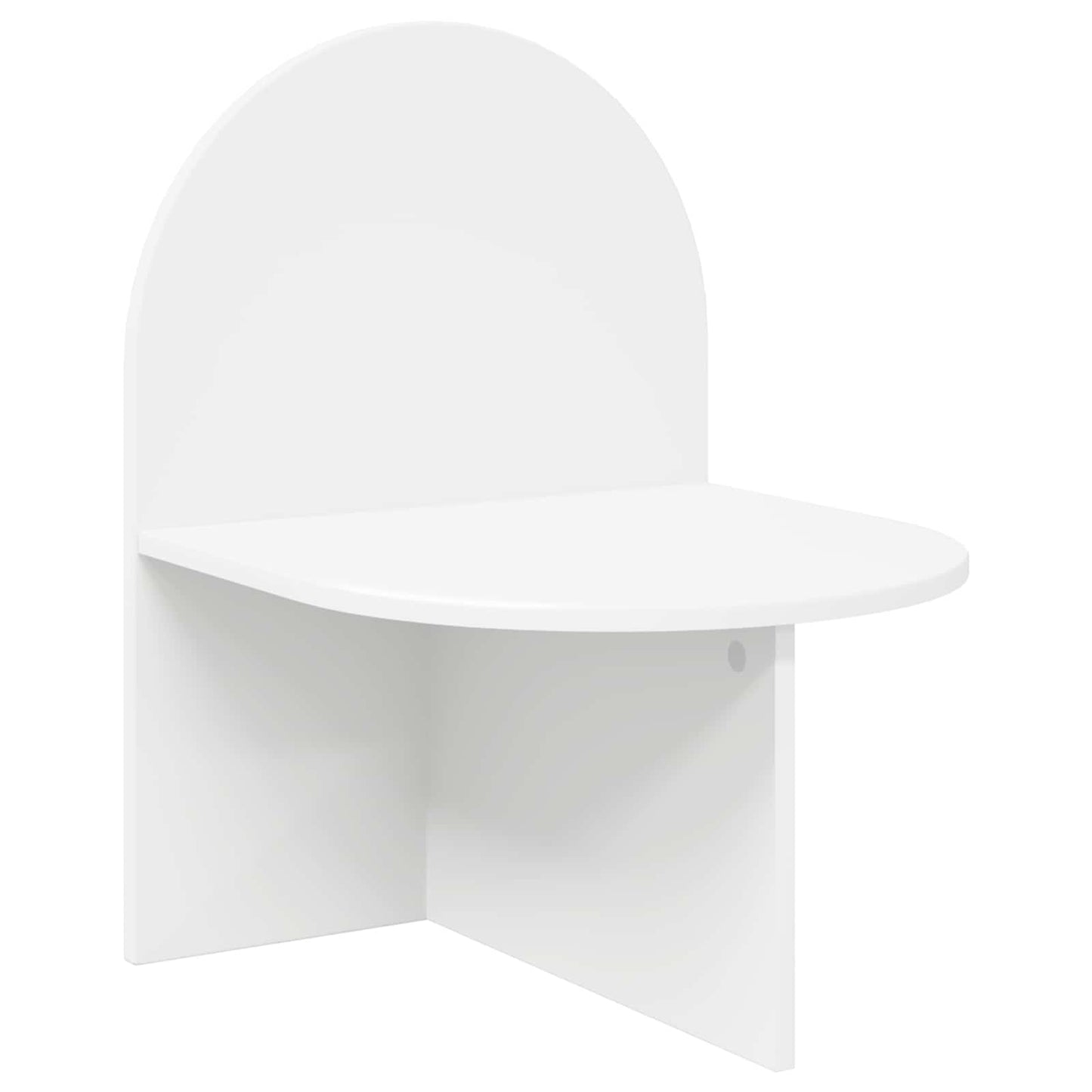 Bedside Table White 48 x 49 x 65 cm Engineered Wood