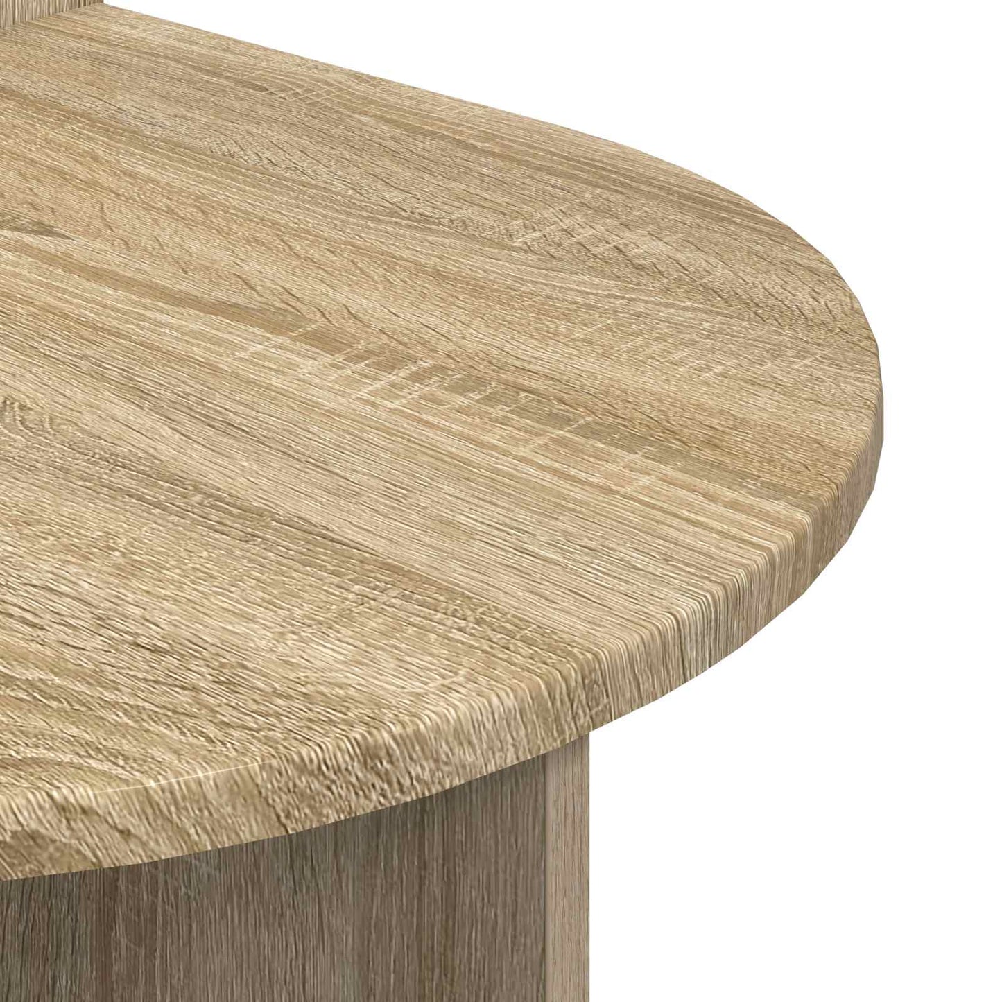 Bedside Table Sonoma Oak 48 x 49 x 65 cm Engineered Wood