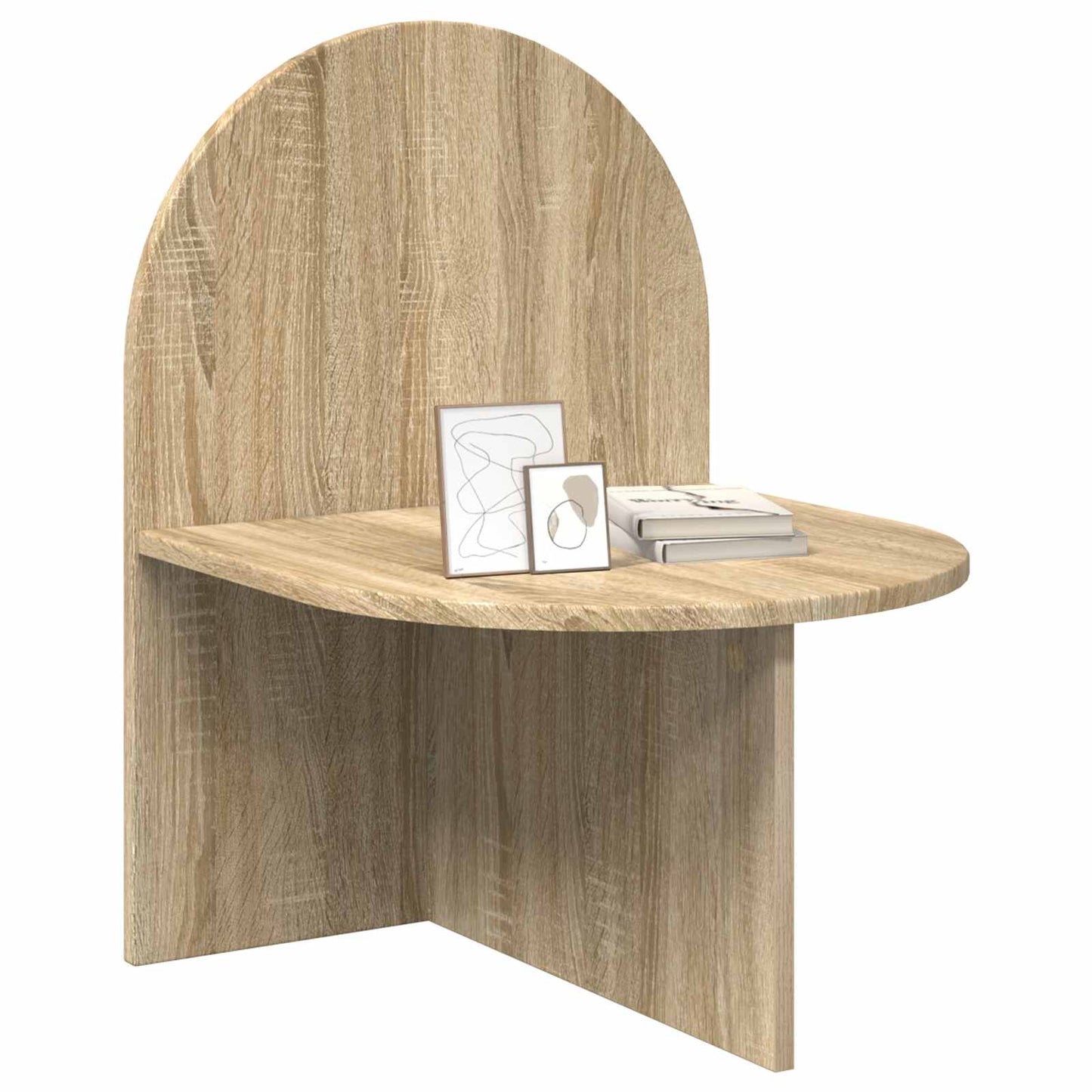 Bedside Table Sonoma Oak 48 x 49 x 65 cm Engineered Wood