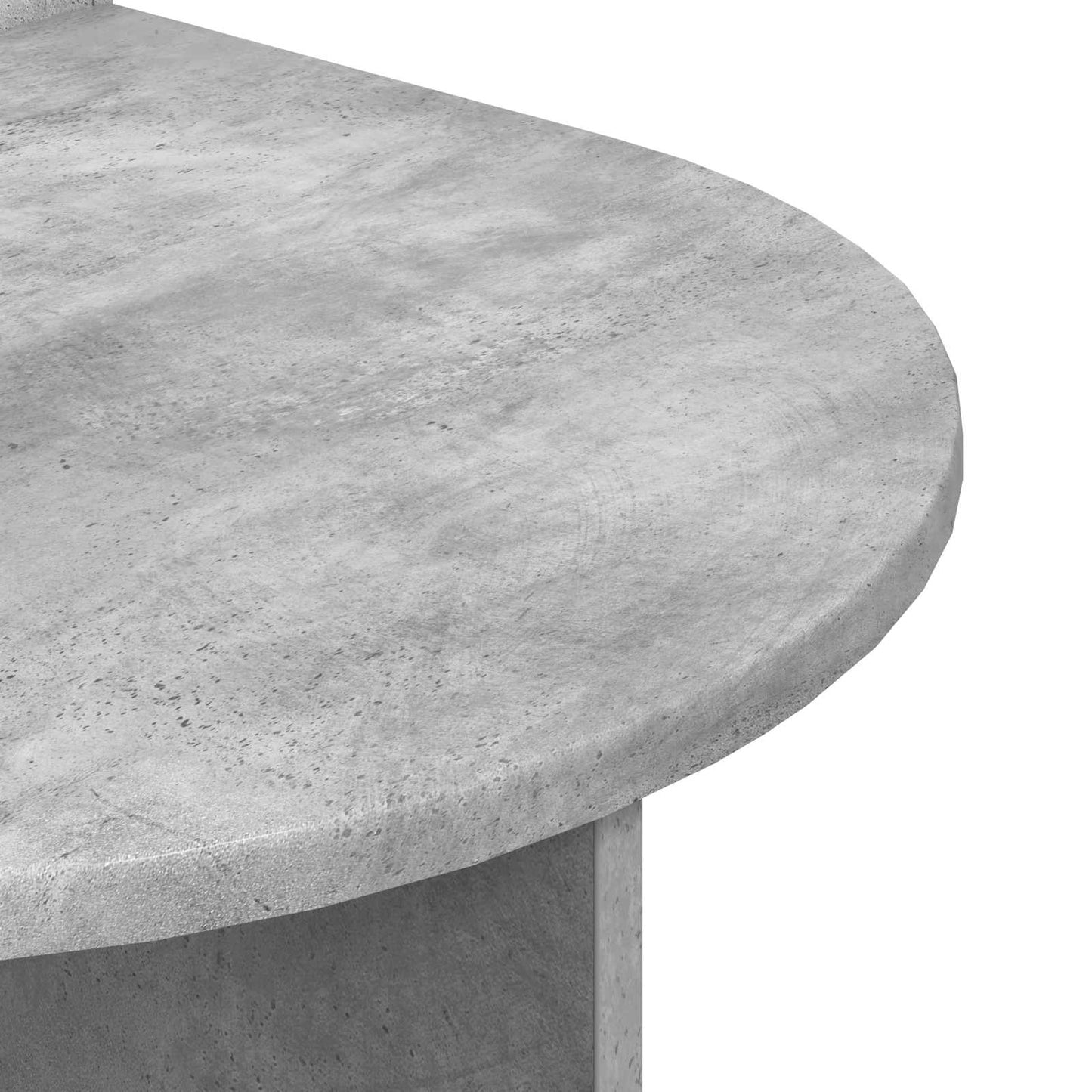 Bedside Table Concrete Grey 48 x 49 x 65 cm Engineered Wood