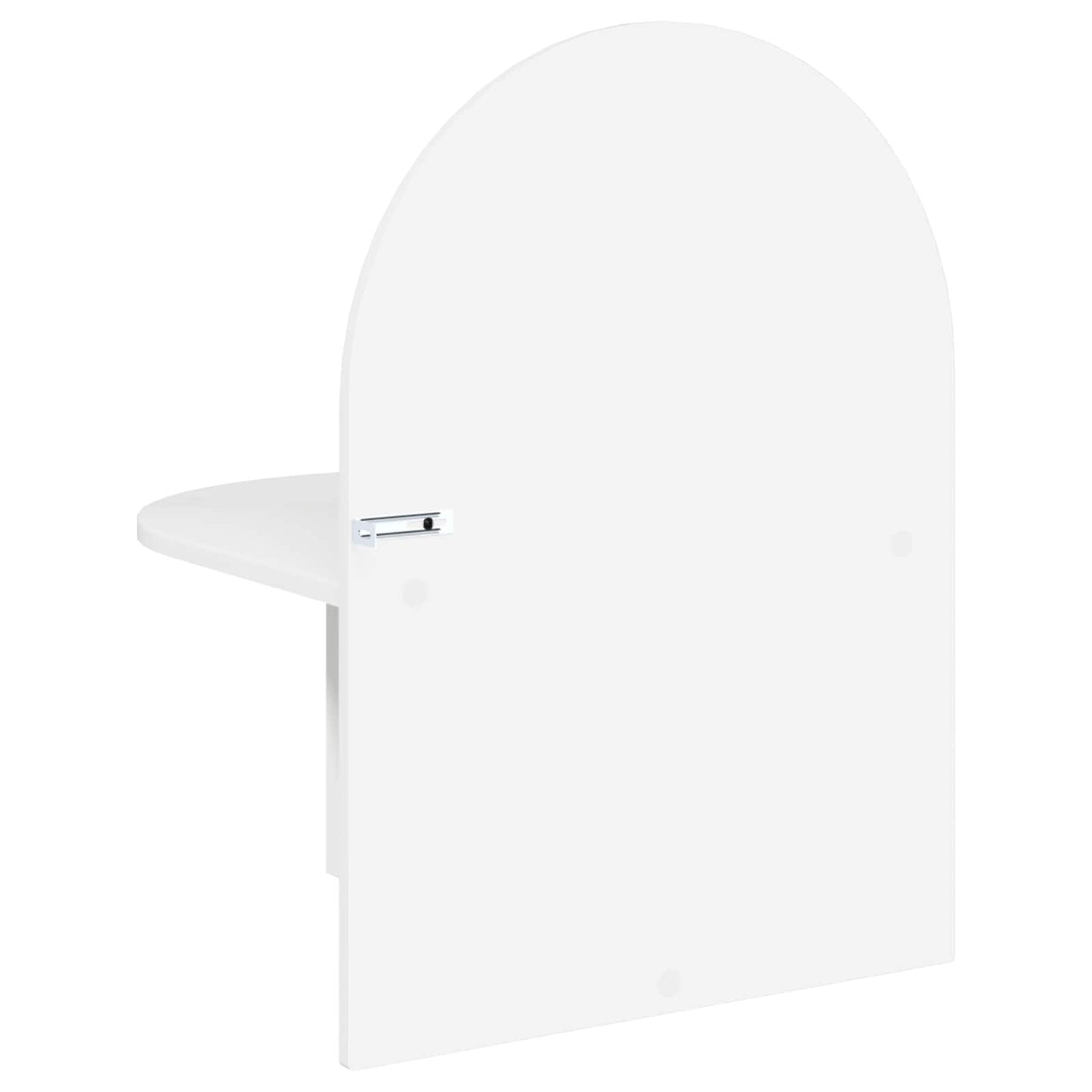 Bedside Table High Gloss White 48 x 49 x 65 cm Engineered Wood