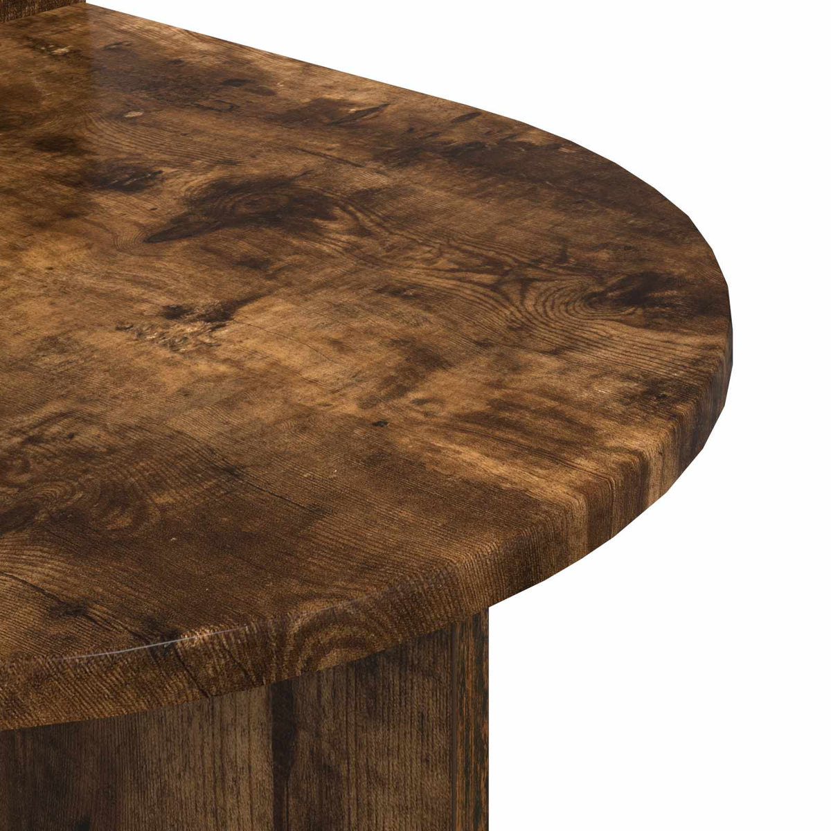 Bedside Table Smoked Oak 48 x 49 x 65 cm Engineered Wood