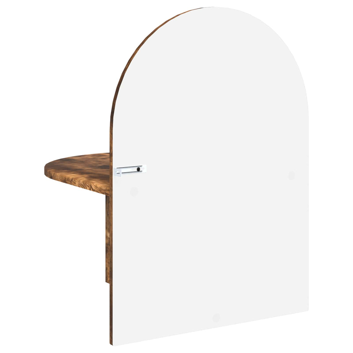 Bedside Table Smoked Oak 48 x 49 x 65 cm Engineered Wood