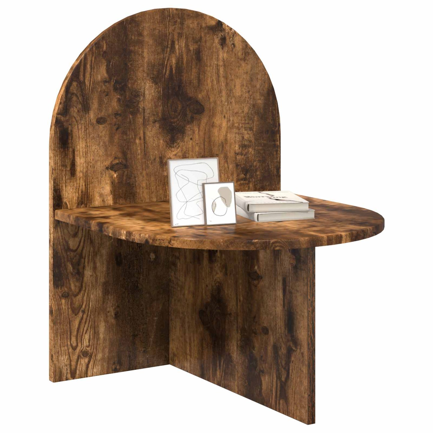Bedside Table 2 pcs Smoked Oak 48 x 49 x 65 cm Engineered Wood