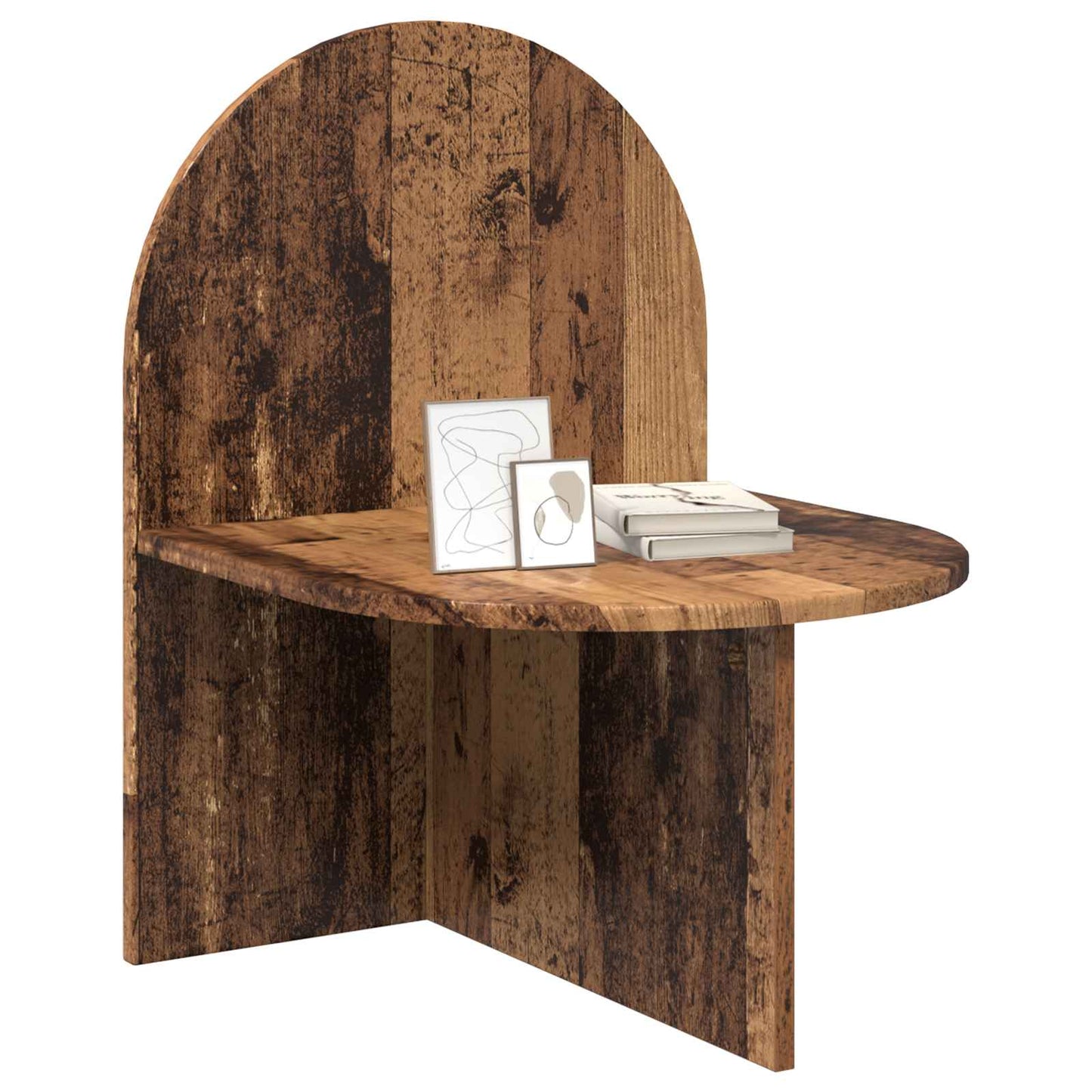 Bedside Table Old Wood 48 x 49 x 65 cm Engineered Wood