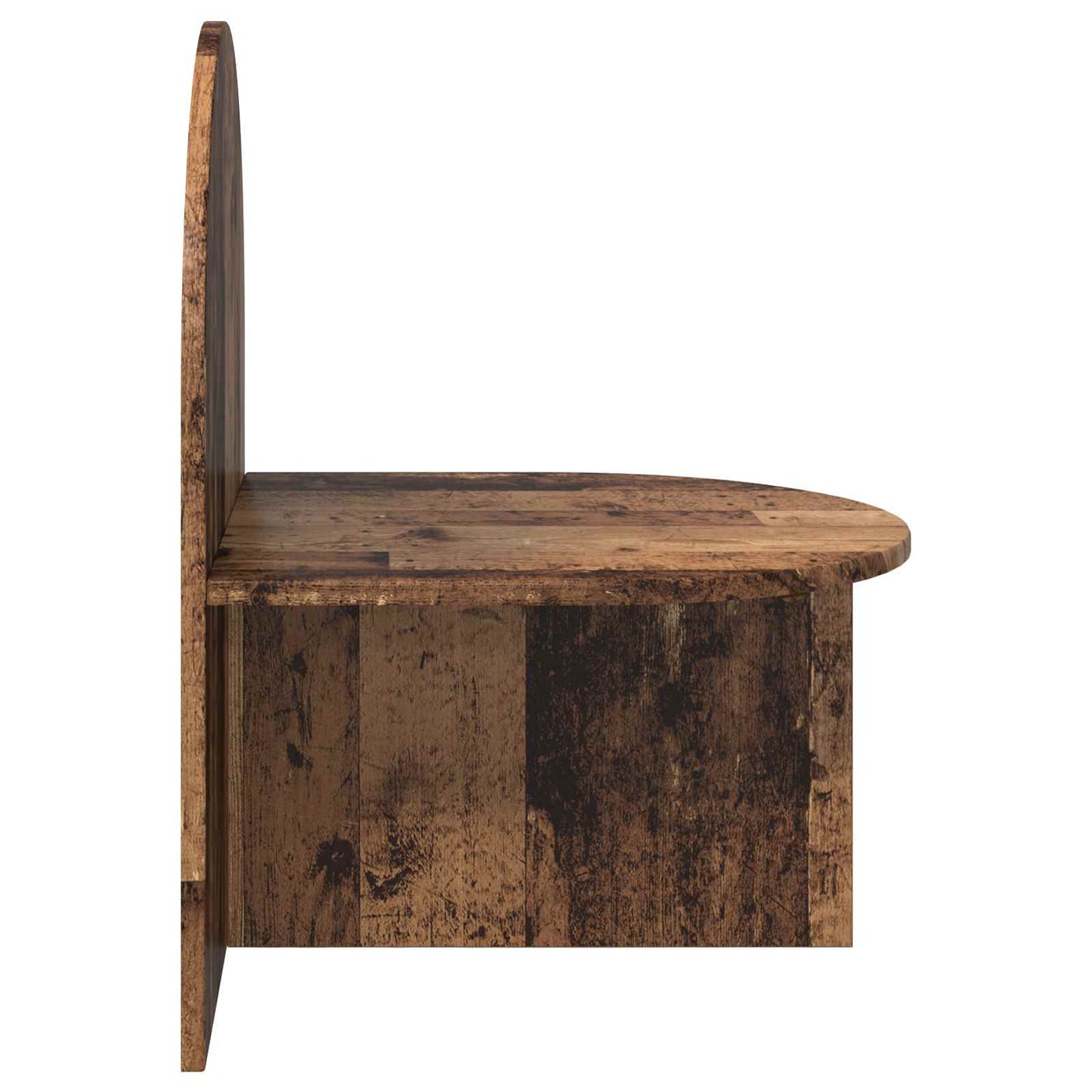 Bedside Table 2 pcs Old Wood 48 x 49 x 65 cm Engineered Wood