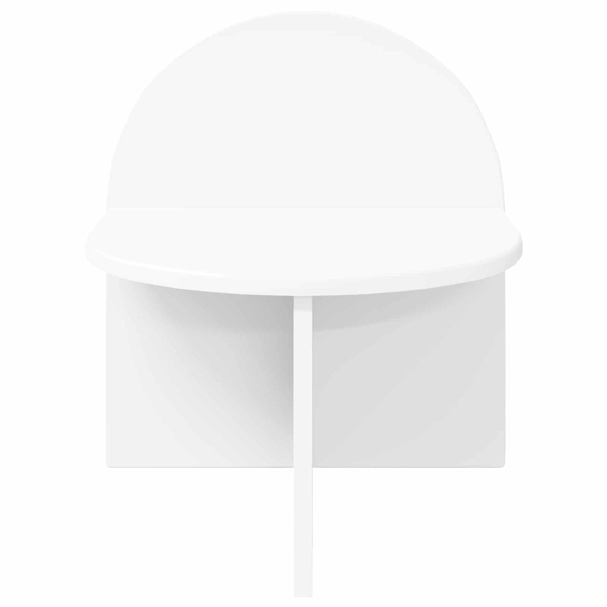 Bedside Table White 40 x 35.5 x 45.5 cm Engineered Wood