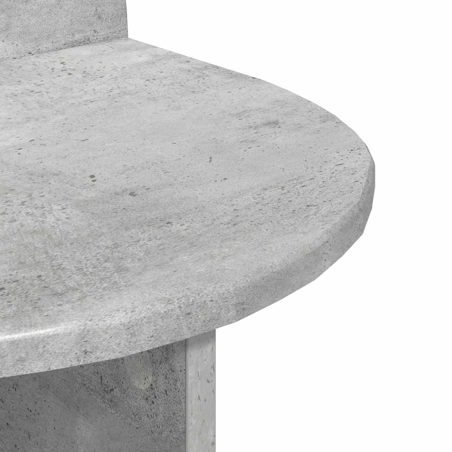 Bedside Table 2 pcs Concrete Grey 40 x 35.5 x 45.5 cm