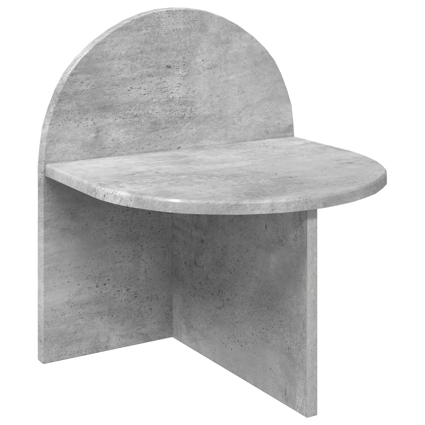 Bedside Table 2 pcs Concrete Grey 40 x 35.5 x 45.5 cm
