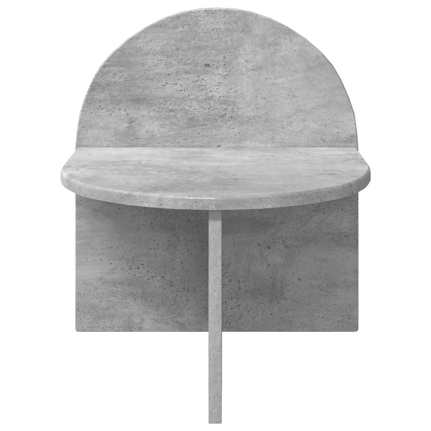 Bedside Table 2 pcs Concrete Grey 40 x 35.5 x 45.5 cm