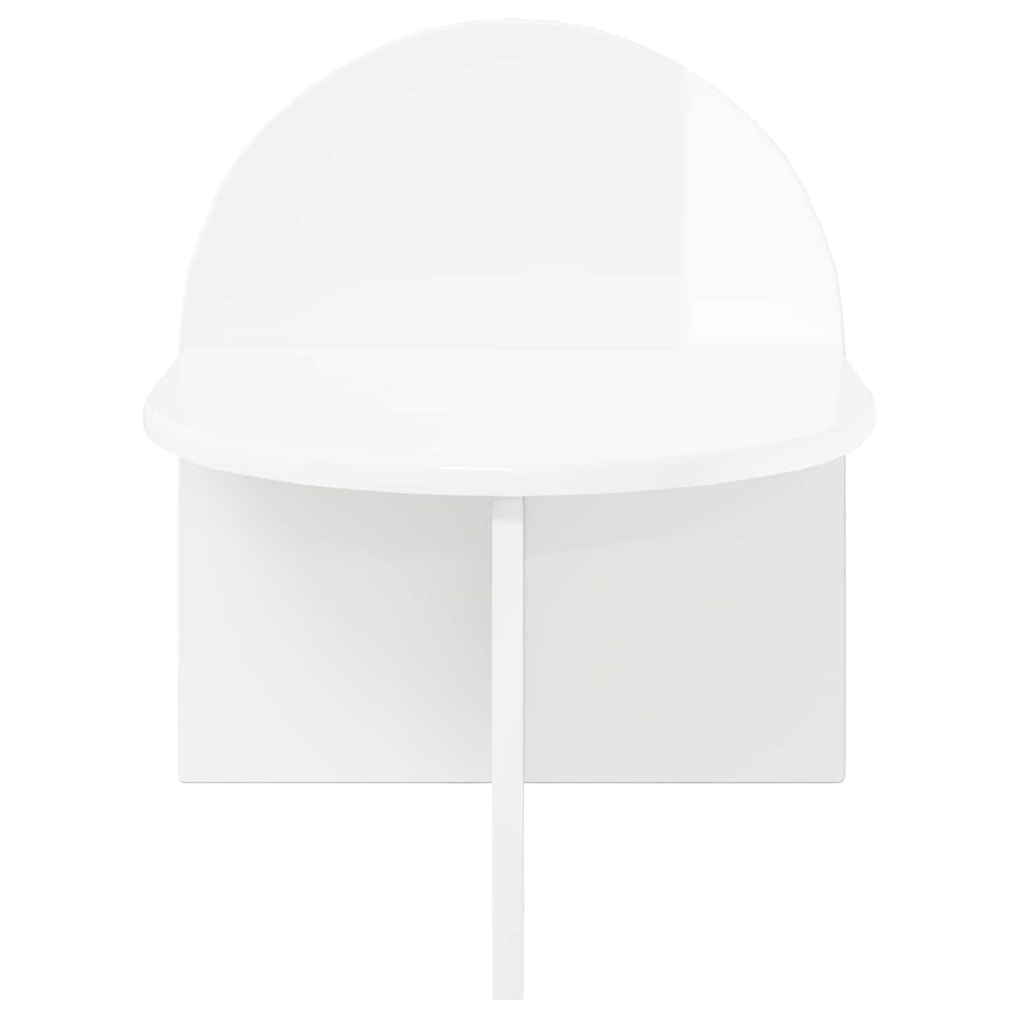Bedside Table 2 pcs High Gloss White 40 x 35.5 x 45.5 cm