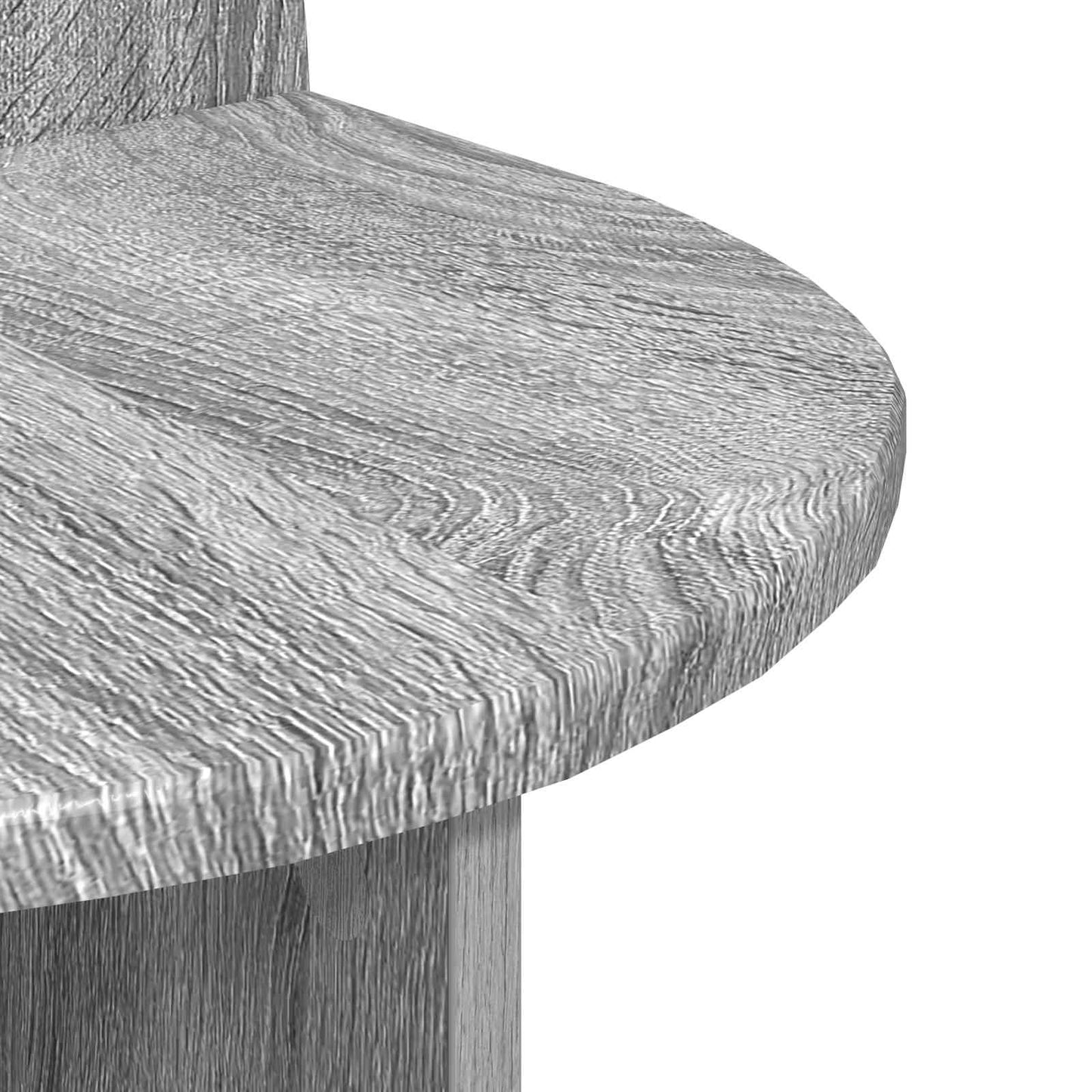 Bedside Table 2 pcs Grey Sonoma 40 x 35.5 x 45.5 cm
