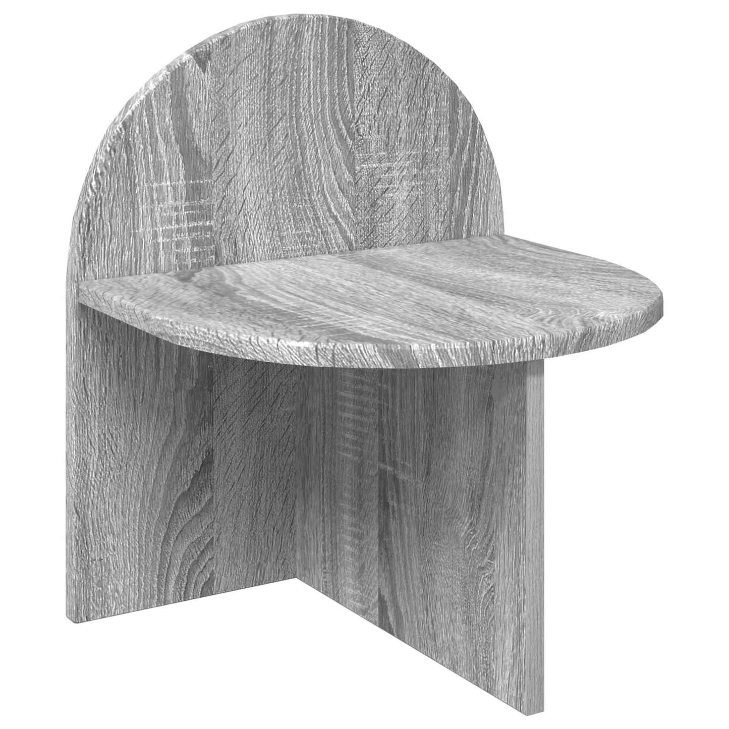 Bedside Table 2 pcs Grey Sonoma 40 x 35.5 x 45.5 cm
