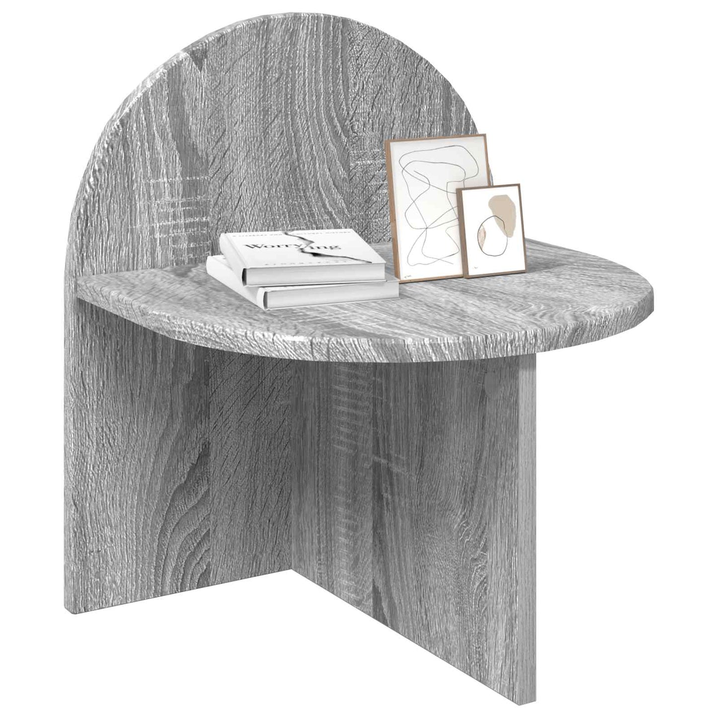 Bedside Table 2 pcs Grey Sonoma 40 x 35.5 x 45.5 cm