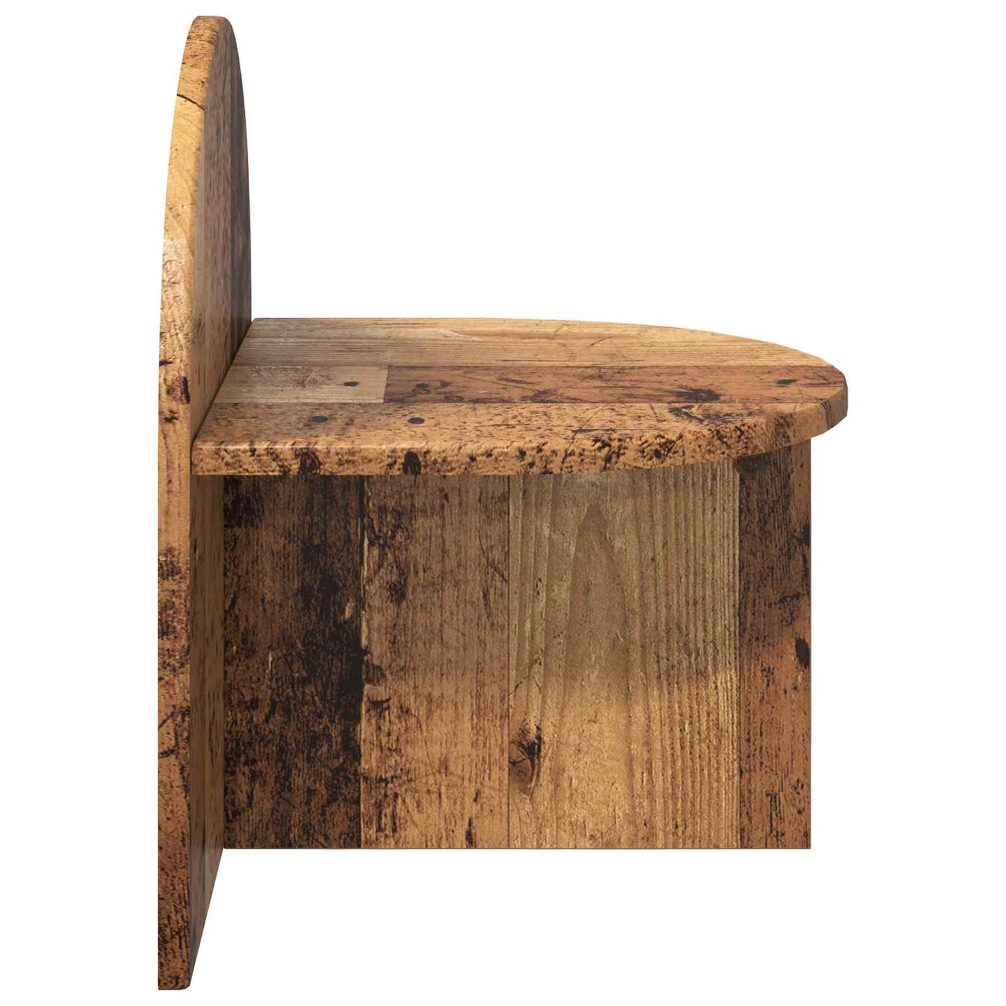 Bedside Table Old Wood 40 x 35.5 x 45.5 cm Engineered Wood