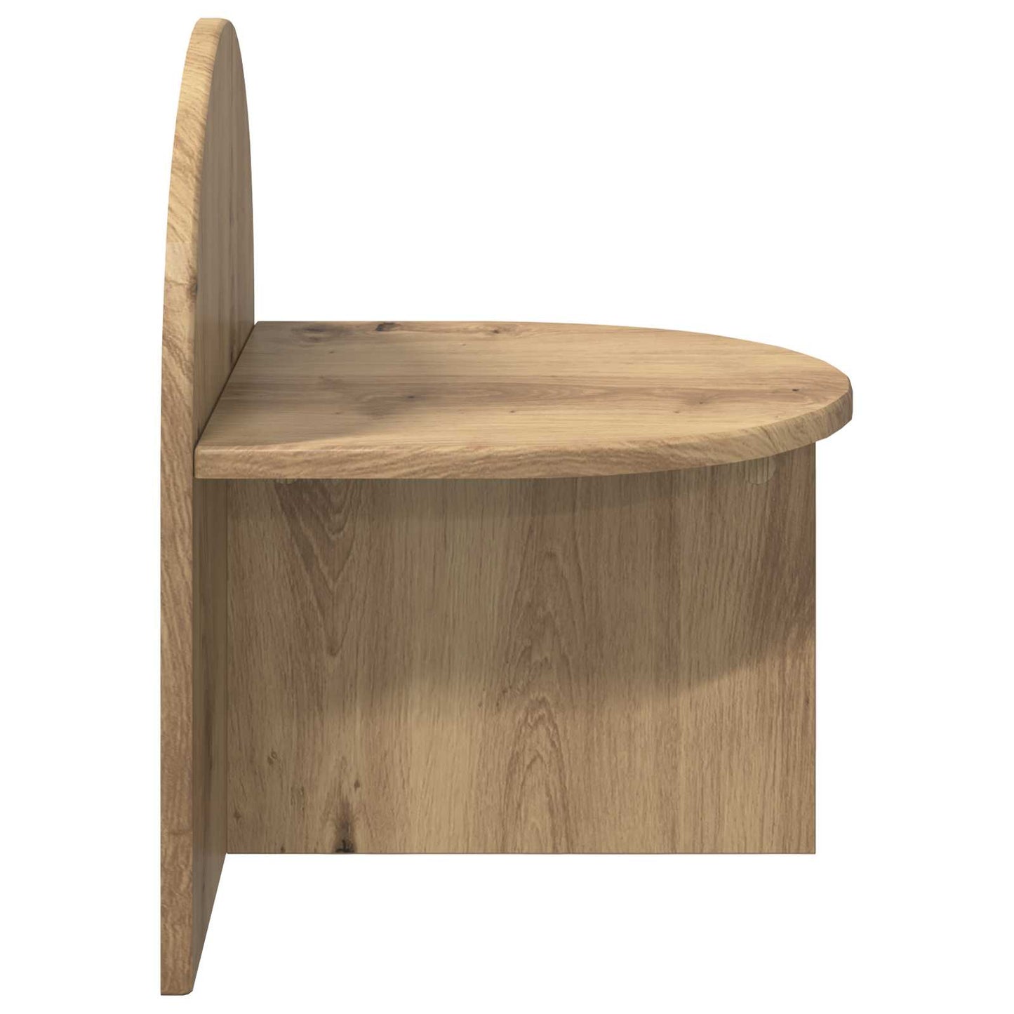 Bedside Table 2 pcs Artisan Oak 40 x 35.5 x 45.5 cm