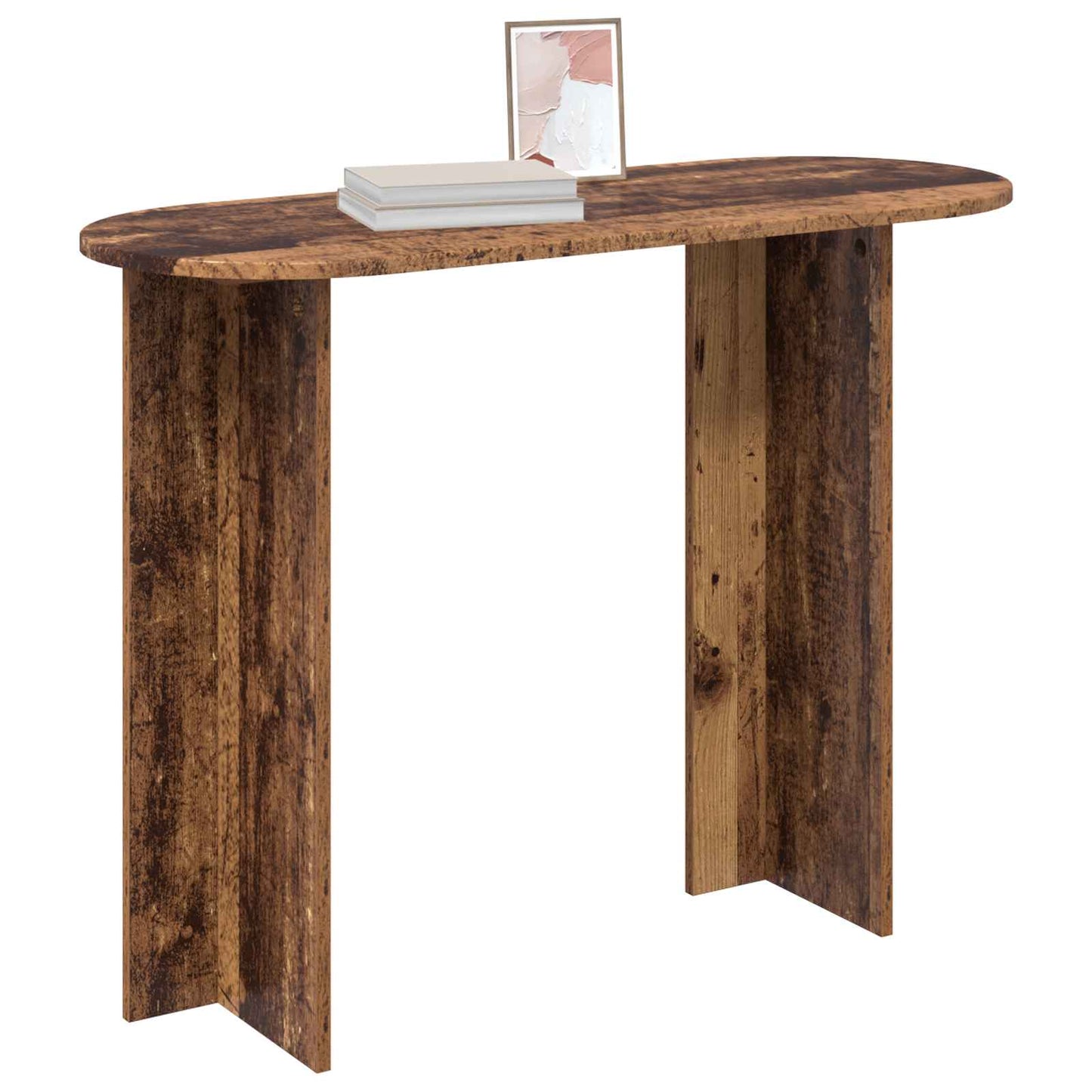Console Table Old Wood 100 x 39.5 x 75 cm Engineered Wood