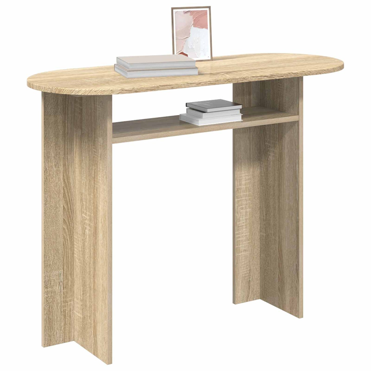Console Table Sonoma Oak 100 x 39.5 x 75 cm Engineered Wood