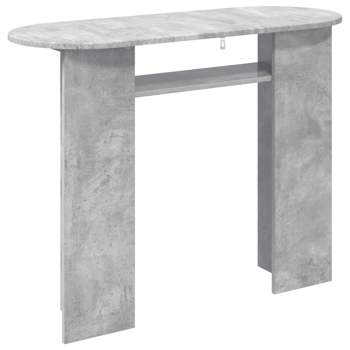 Console Table Concrete Grey 100 x 39.5 x 75 cm Engineered Wood