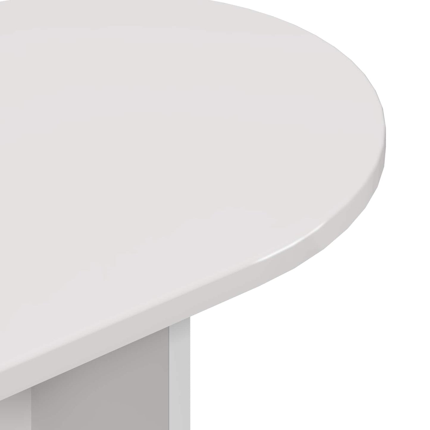 Console Table with Storage High Gloss White 100 x 39.5 x 75 cm