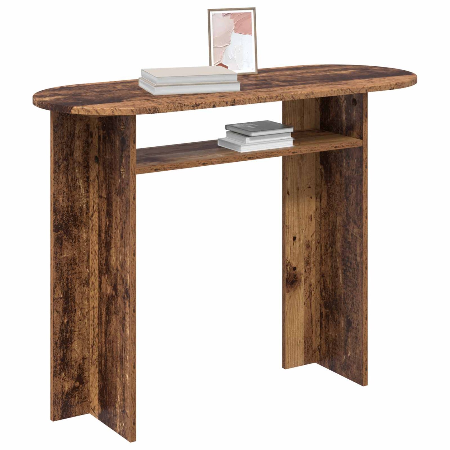 Console Table Old Wood 100 x 39.5 x 75 cm Engineered Wood