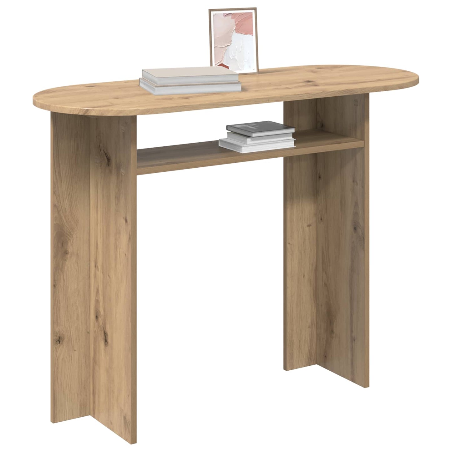 Console Table Artisan Oak 100 x 39.5 x 75 cm Engineered Wood