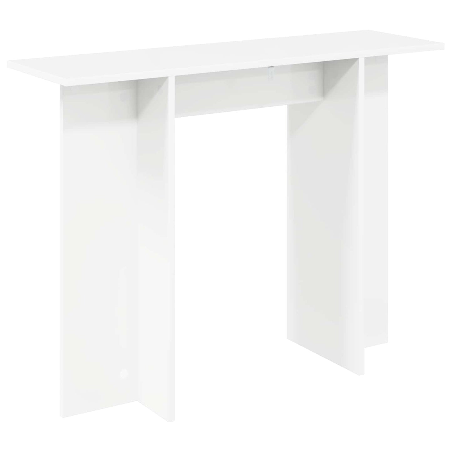 Console Table White 100 x 30 x 75 cm Engineered Wood