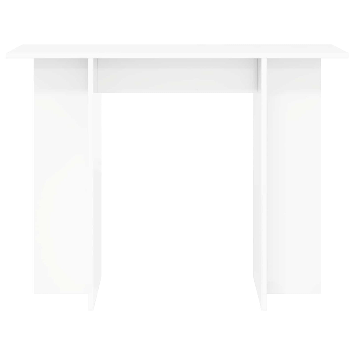 Console Table White 100 x 30 x 75 cm Engineered Wood