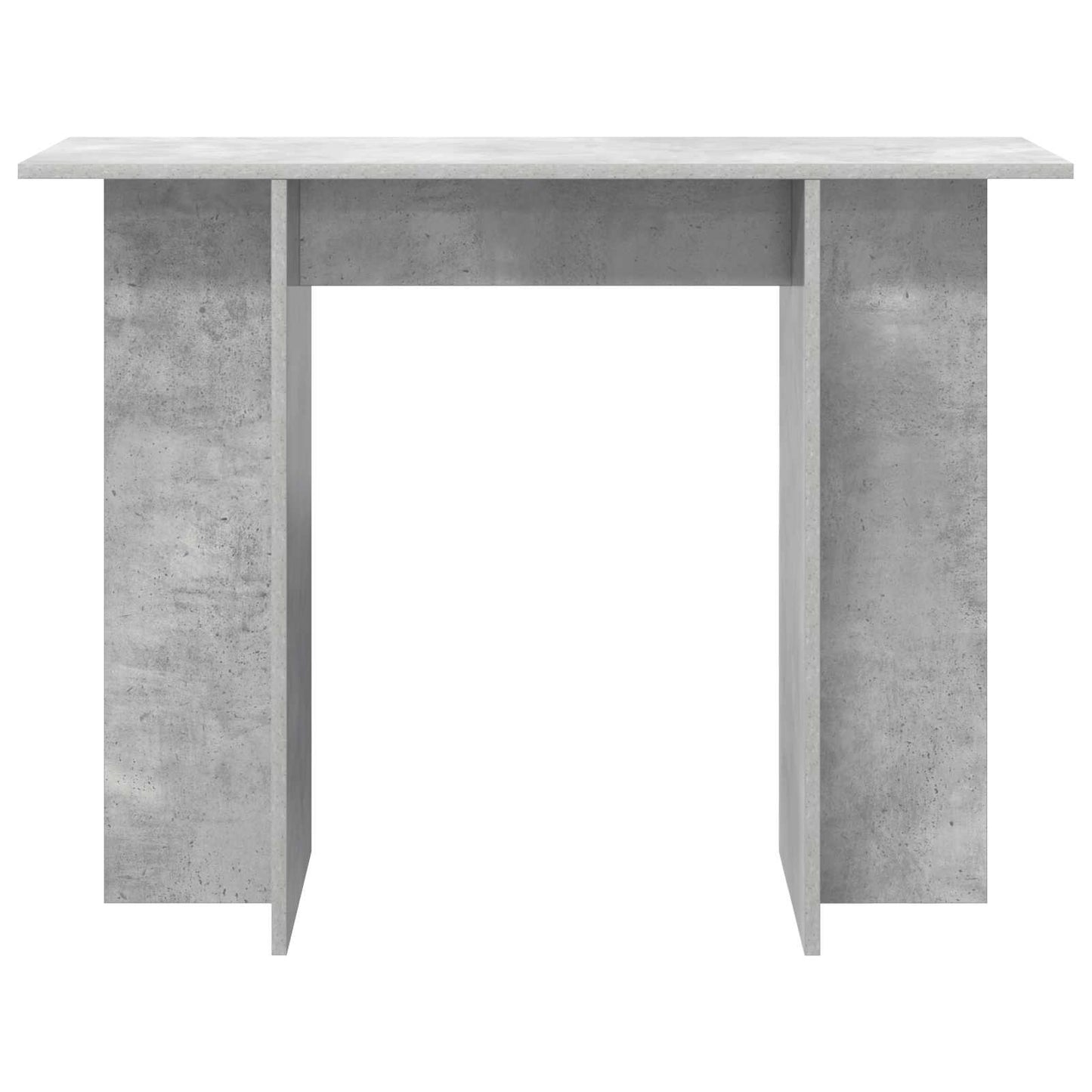 Console Table Concrete Grey 100 x 30 x 75 cm Engineered Wood