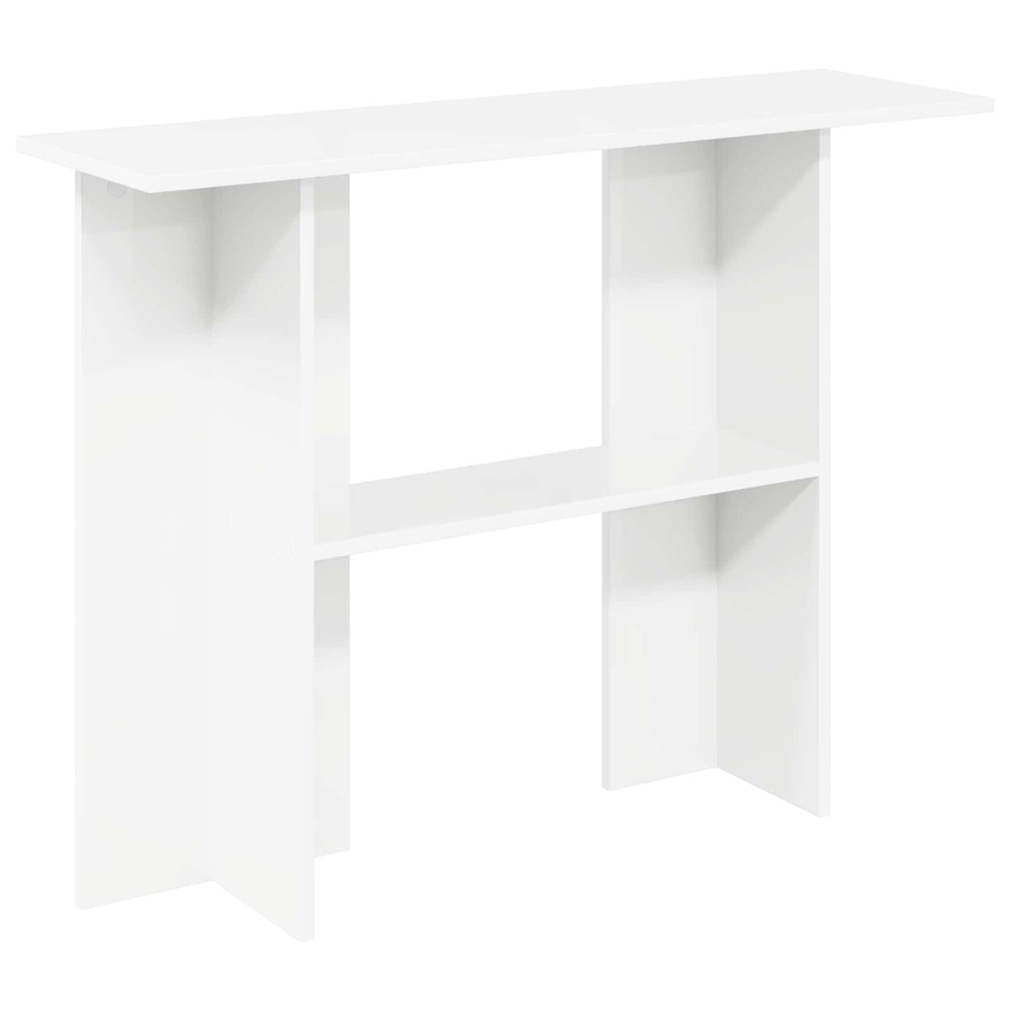 Console Table White 100 x 30 x 75 cm Engineered Wood